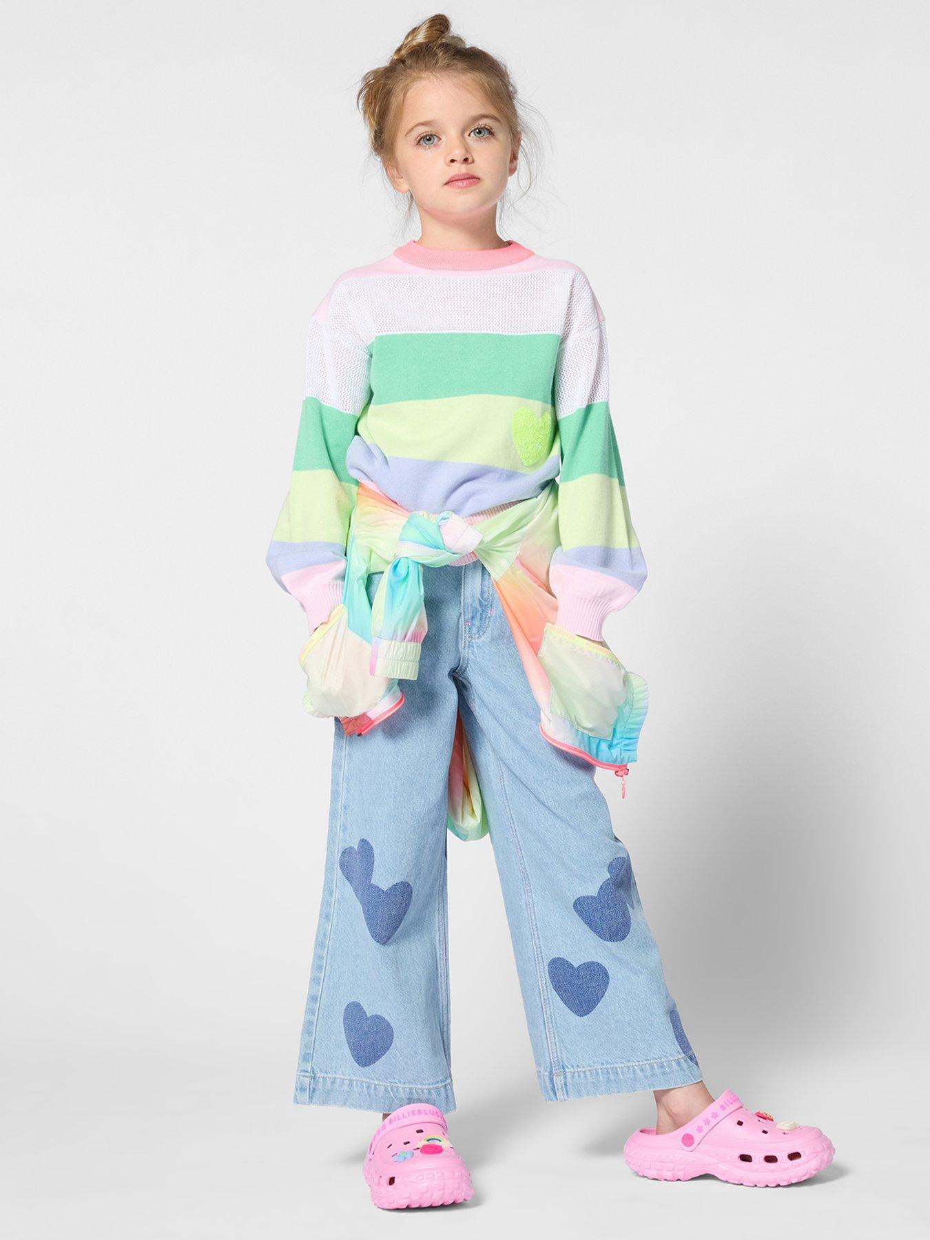 Billieblush Girls Stripe Jumper - Multi