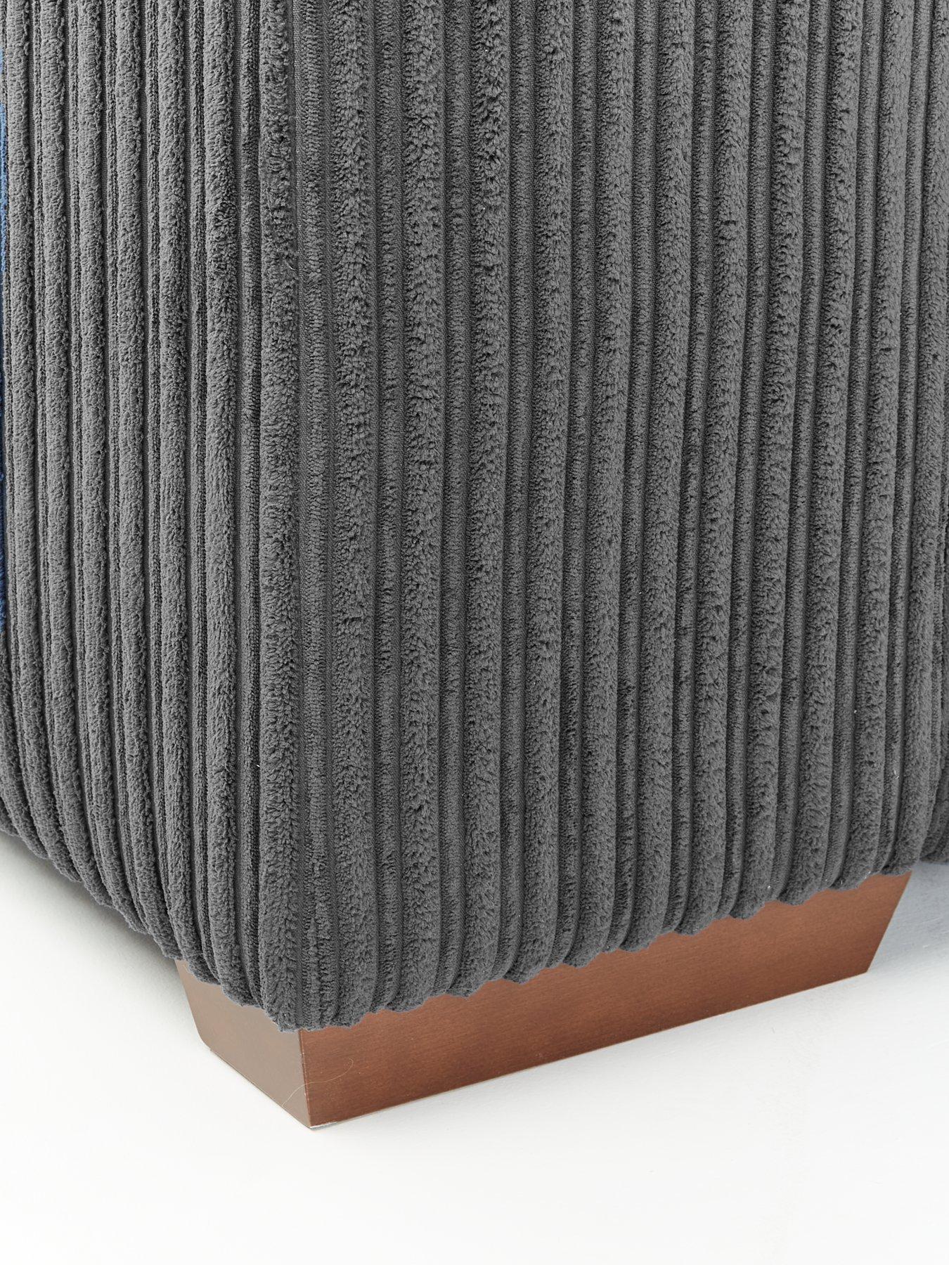 Image 5 of 6 of The Very Collection Parker 3 Seater Fabric Sofa + Chair