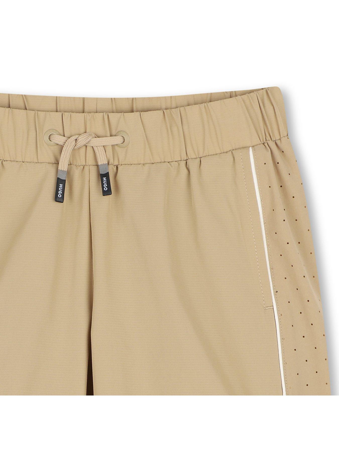  image of hugo-boys-shorts-beige