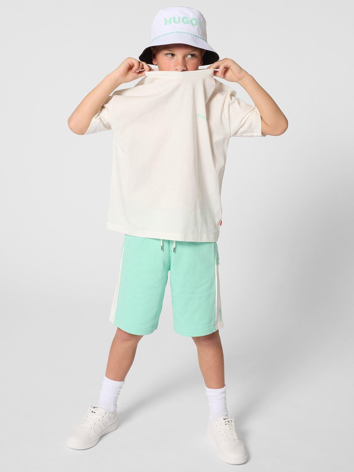 HUGO Boys Shorts - Green
