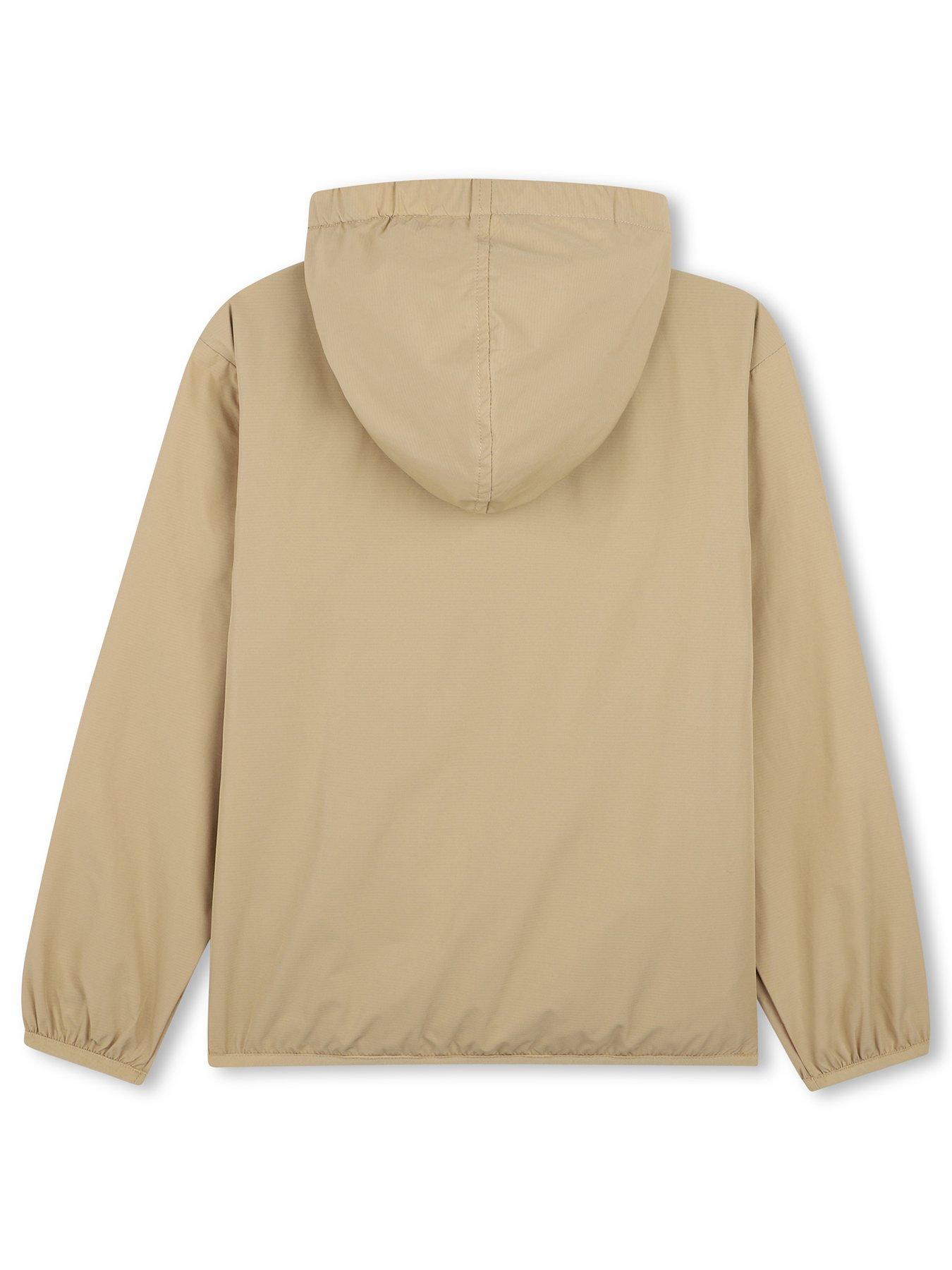 Image 3 of 4 of HUGO Boys Hooded Jacket - Beige