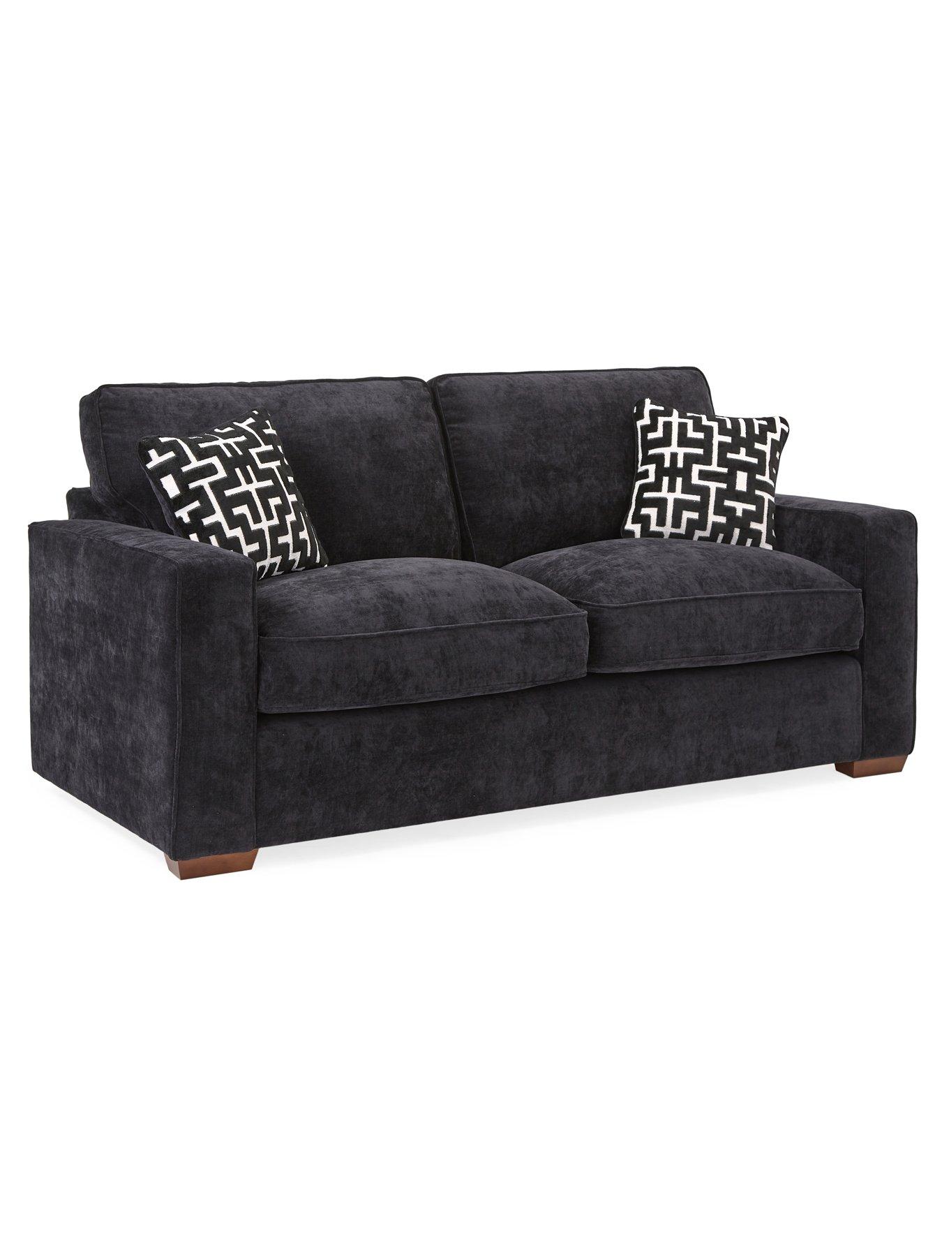 Image 3 of 7 of The Very Collection Monaco 3 Seater Fabric Sofa + Chair