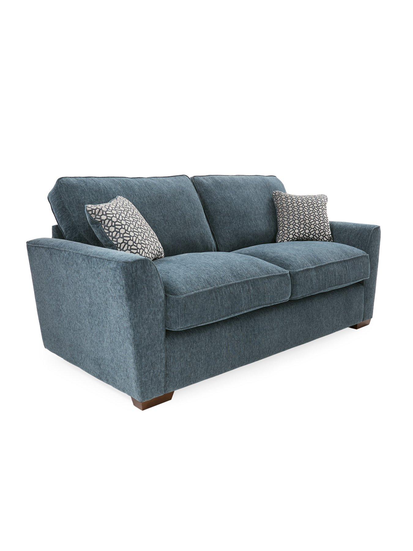 Image 3 of 6 of The Very Collection Lucerne 3 Seater Fabric Sofa + Chair