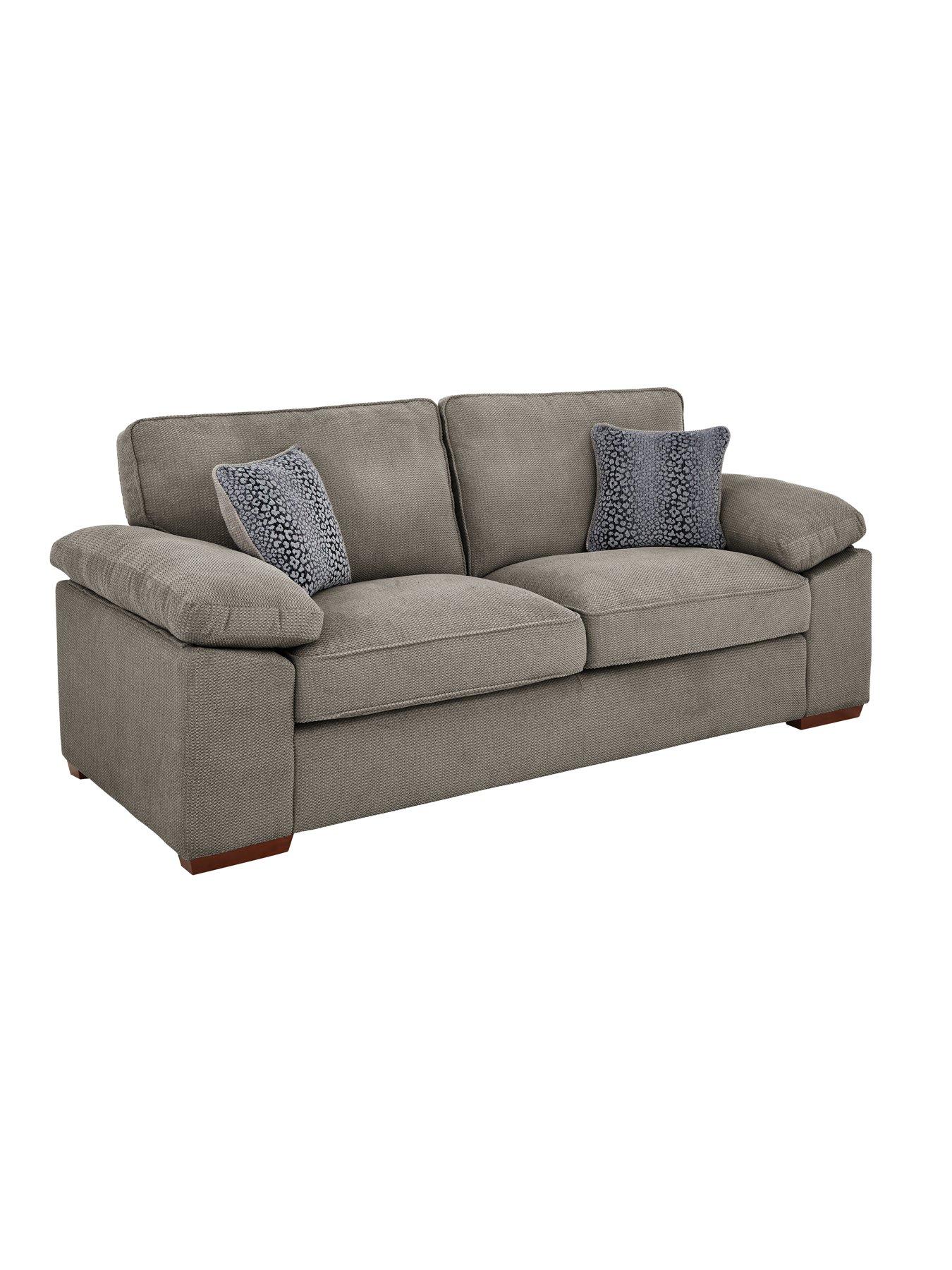Image 2 of 4 of The Very Collection Dexter 3 Seater Fabric Sofa + Chair