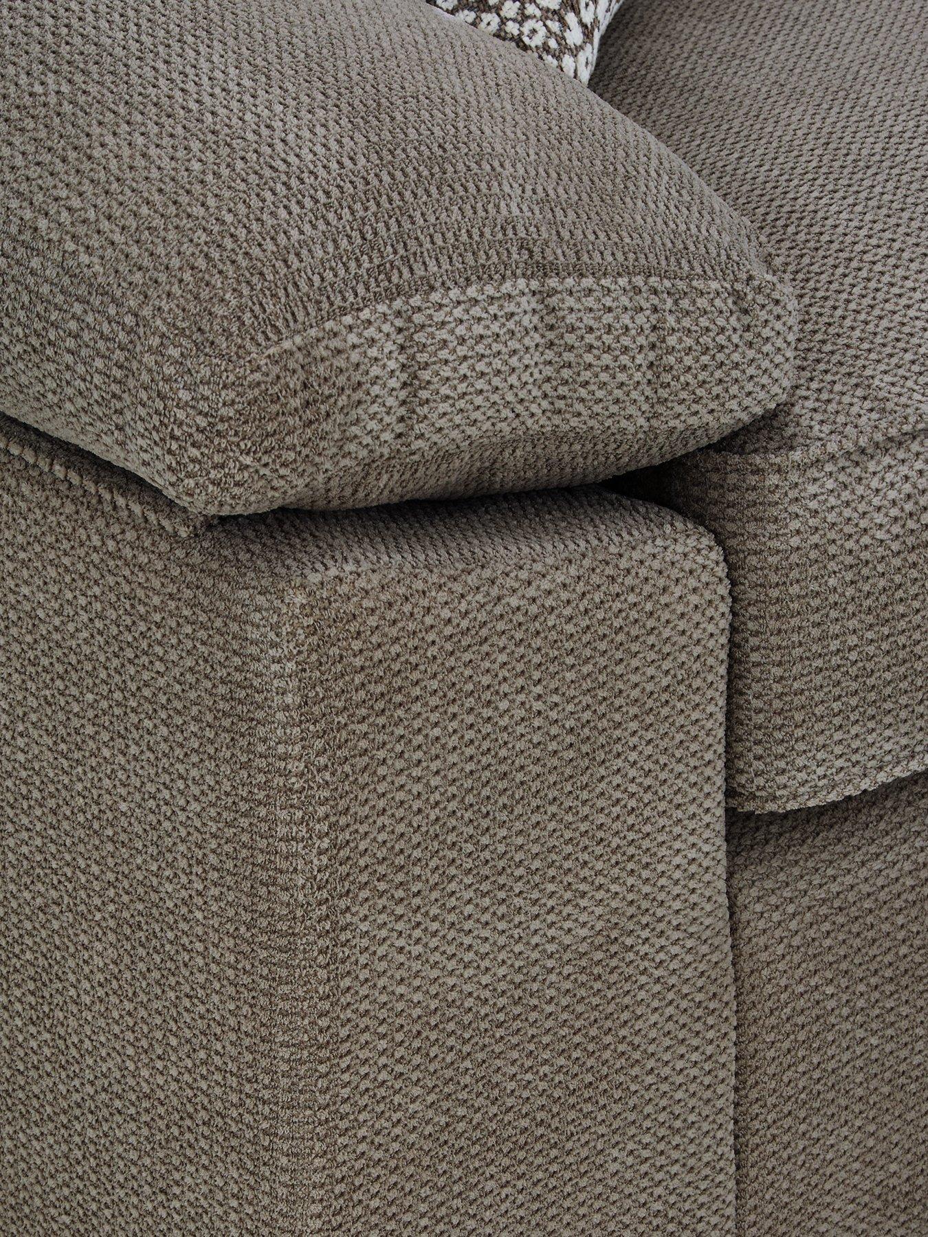 Image 4 of 4 of The Very Collection Dexter 3 Seater Fabric Sofa + Chair