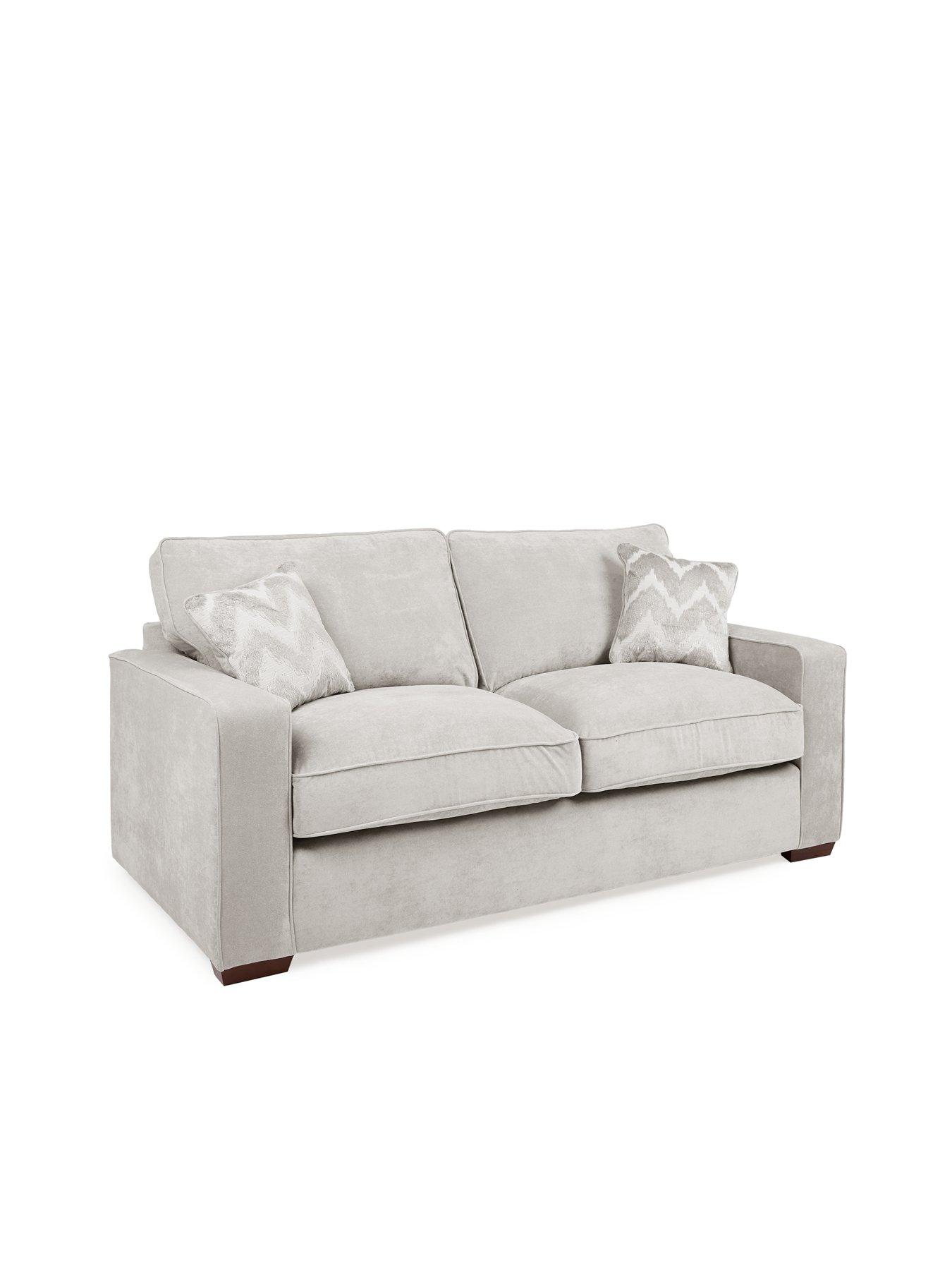 Image 2 of 6 of The Very Collection Jenna 3 Seater Fabric Sofa + Chair