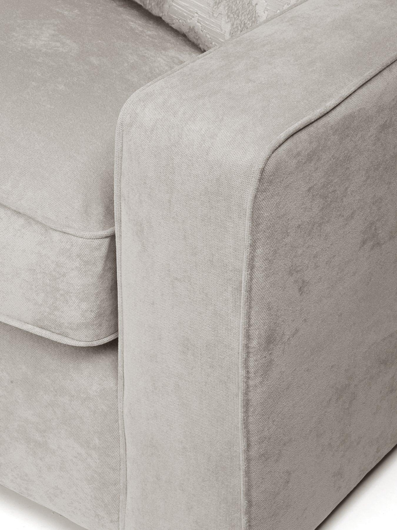 Image 6 of 6 of The Very Collection Jenna 3 Seater Fabric Sofa + Chair