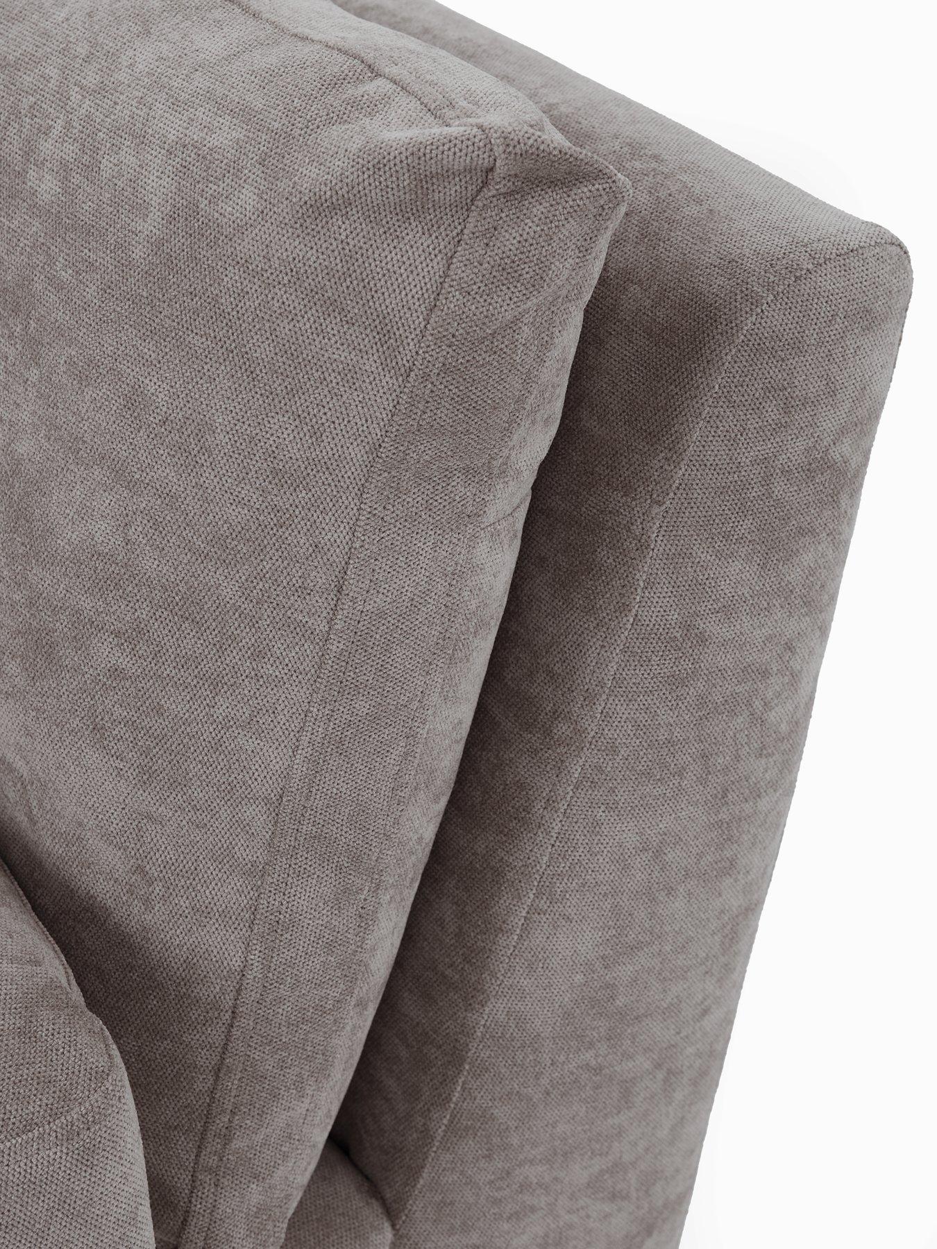 Image 5 of 6 of The Very Collection Lexington 3 Seater Fabric Sofa + Chair