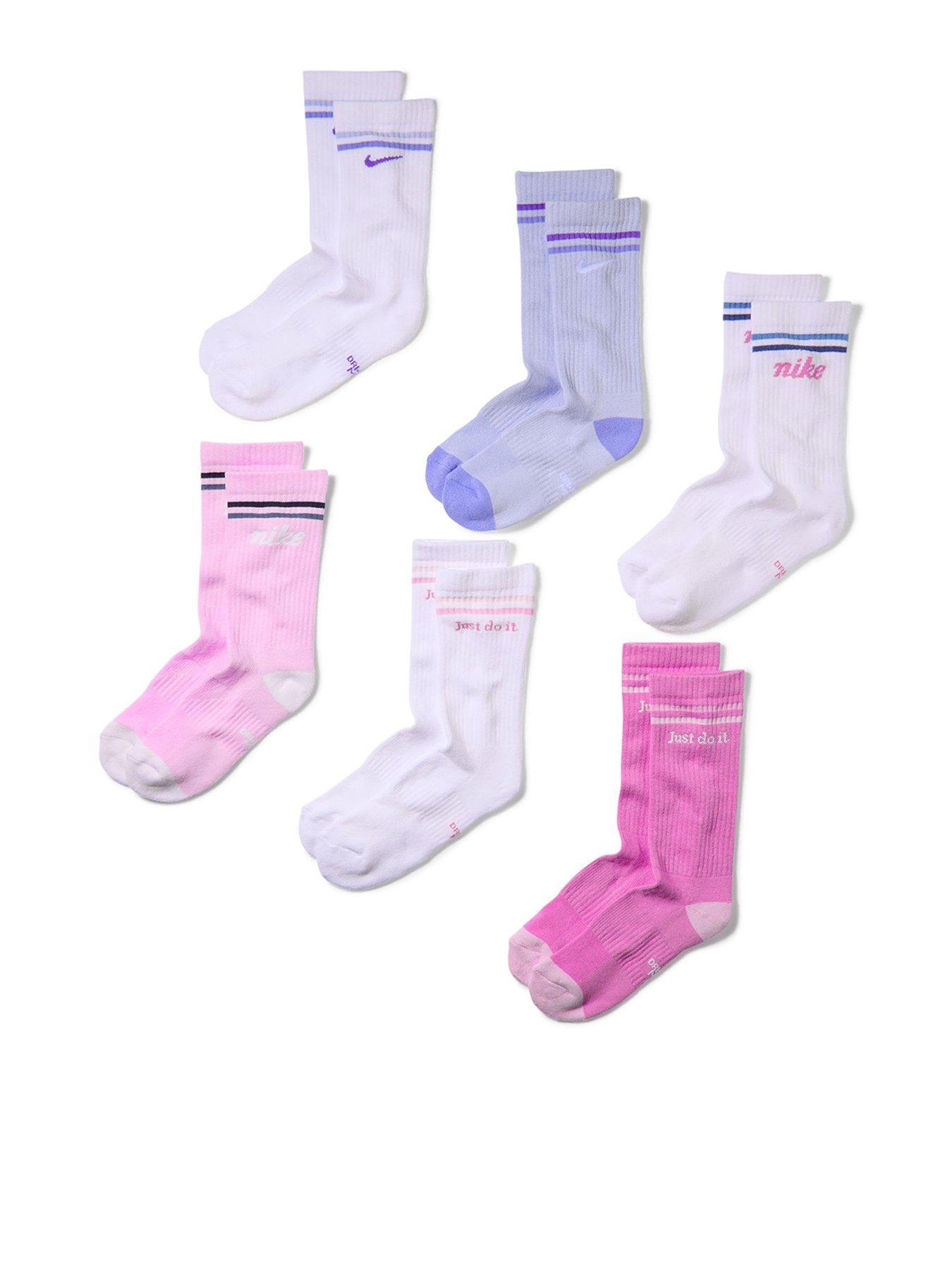Image 1 of 2 of Nike Everyday Novelty Crew Socks (6 Pair) - Multi
