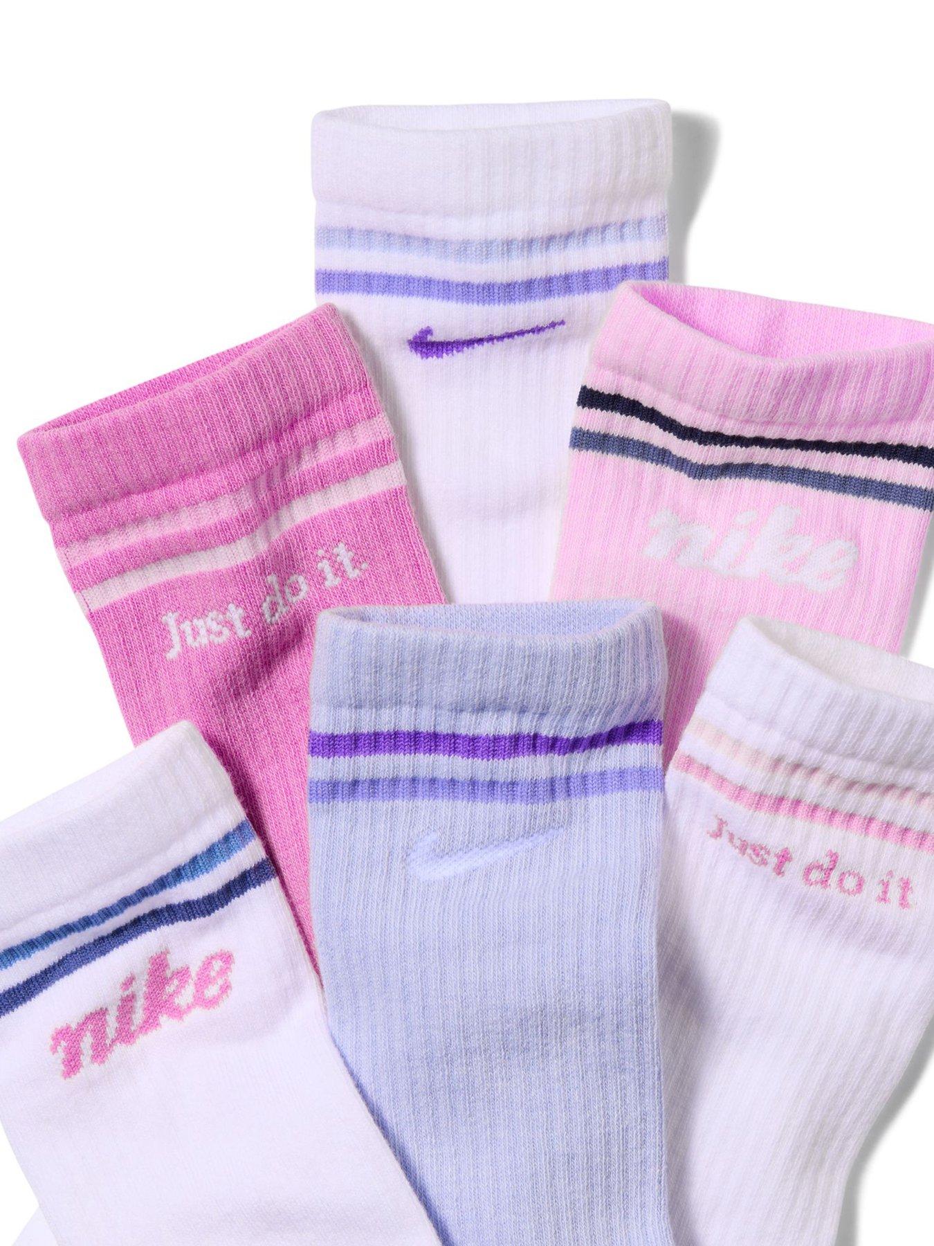 Image 2 of 2 of Nike Everyday Novelty Crew Socks (6 Pair) - Multi