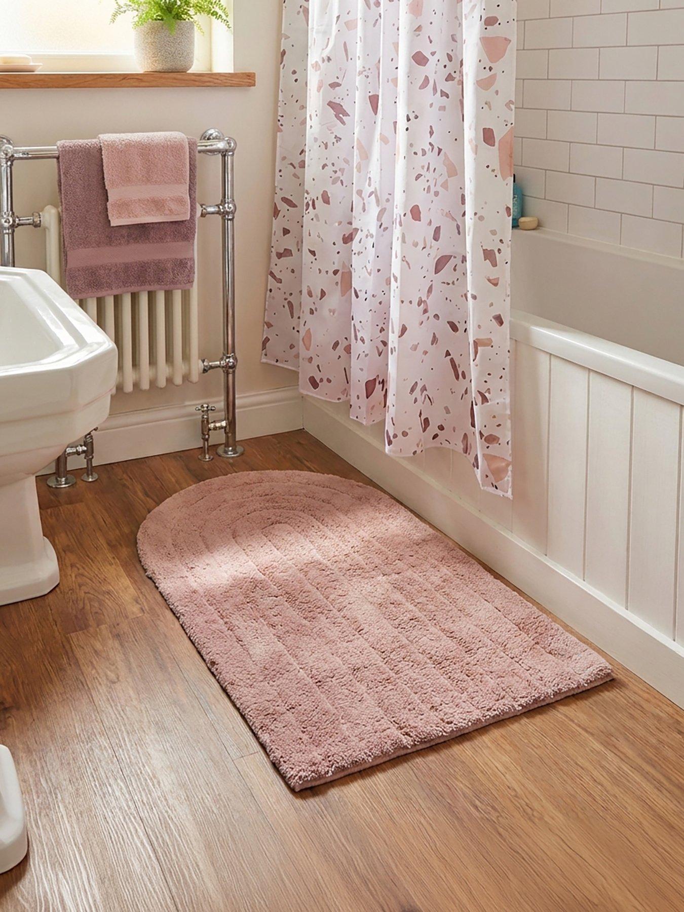 Image 1 of 6 of Croydex Pink Arch Bath Mat