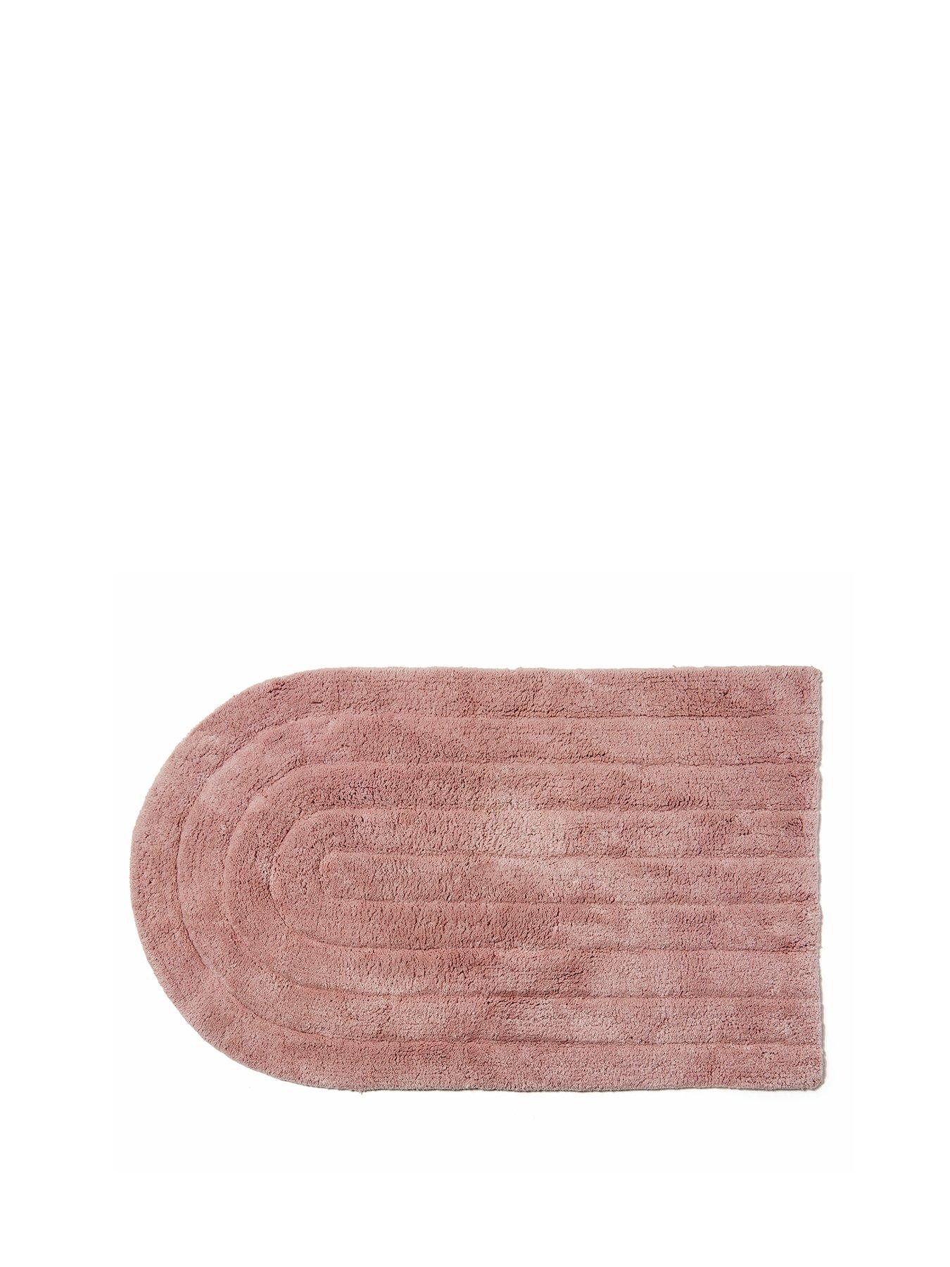 Image 1 of 5 of Croydex Pink Arch Bath Mat