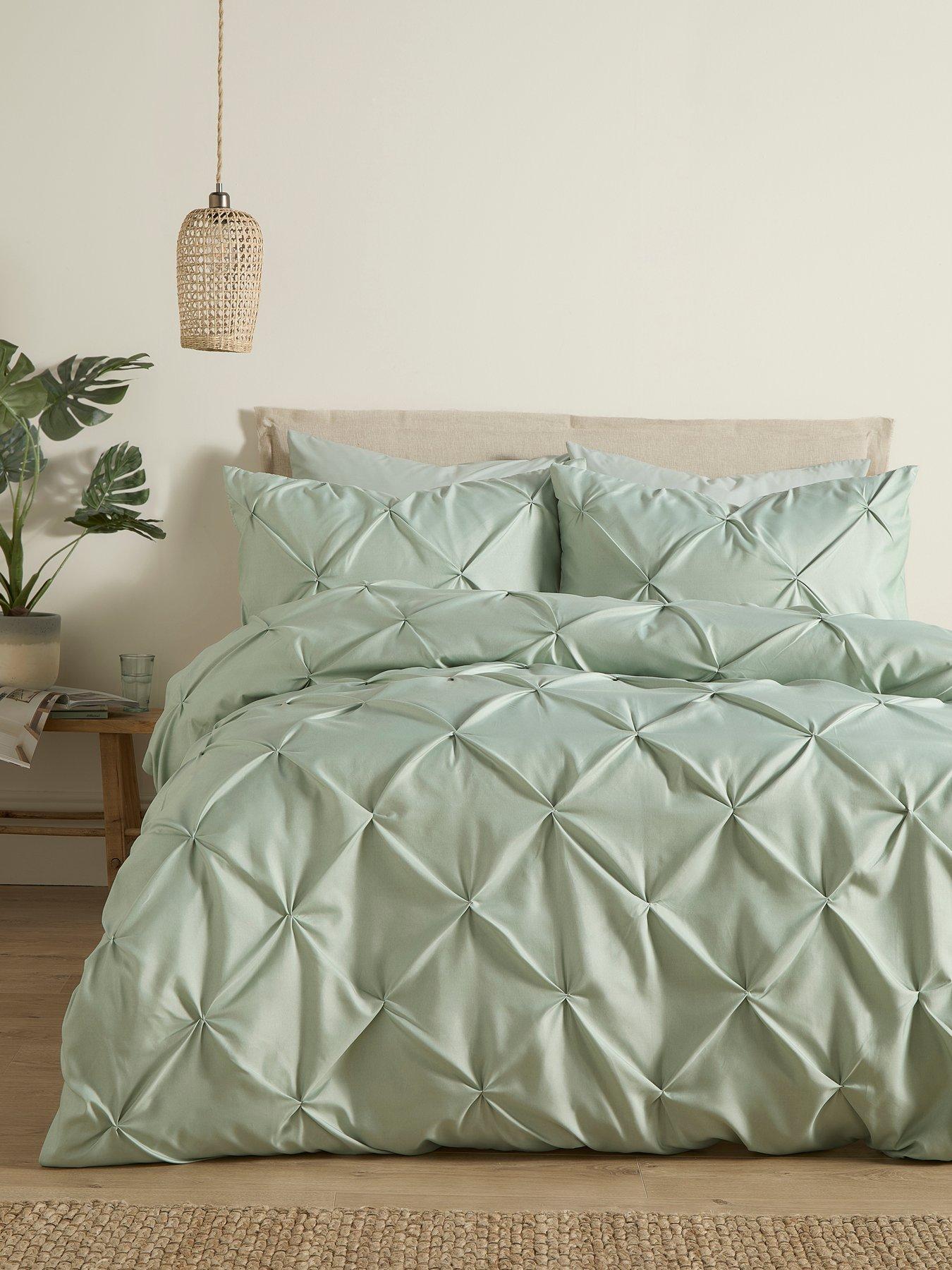 Image 1 of 3 of Serene Lara Duvet Cover Set In Steel