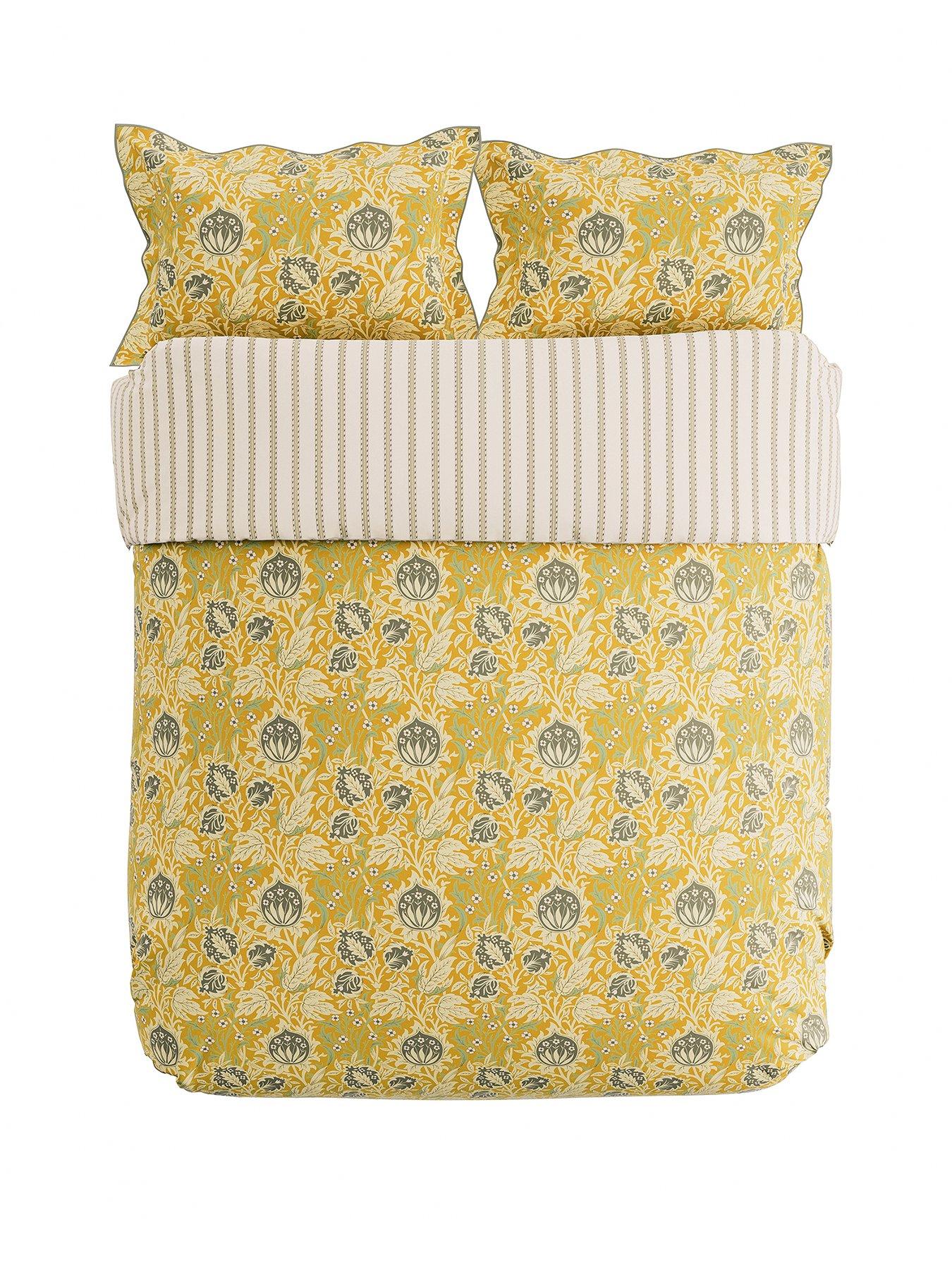 Image 2 of 5 of Morris & Co Elmcote Cover Set 100% Cotton Sunflower