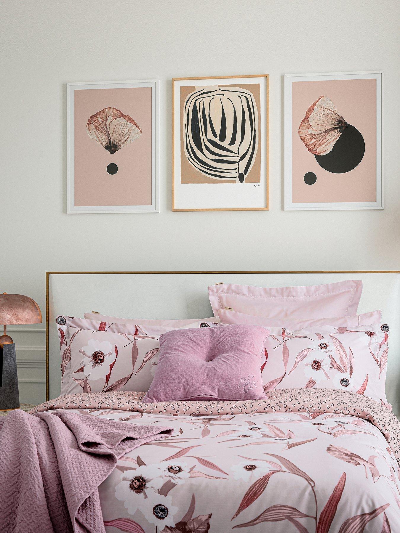 Image 4 of 5 of Ted Baker Cabana Cover Set 100% Cotton Pink