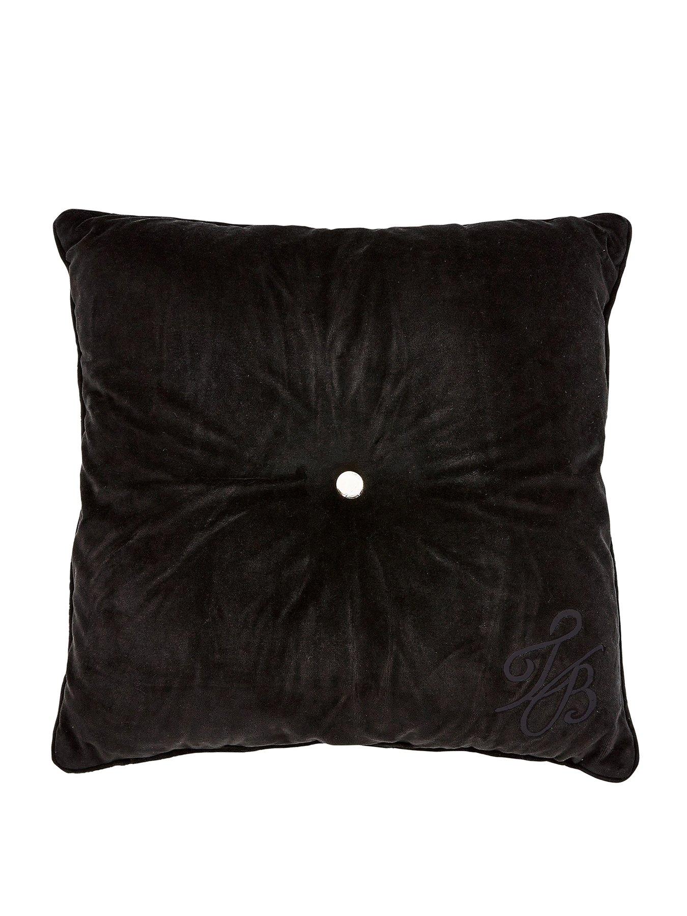 Image 2 of 5 of Ted Baker Tb Branded Button Cushion 50X50Cm