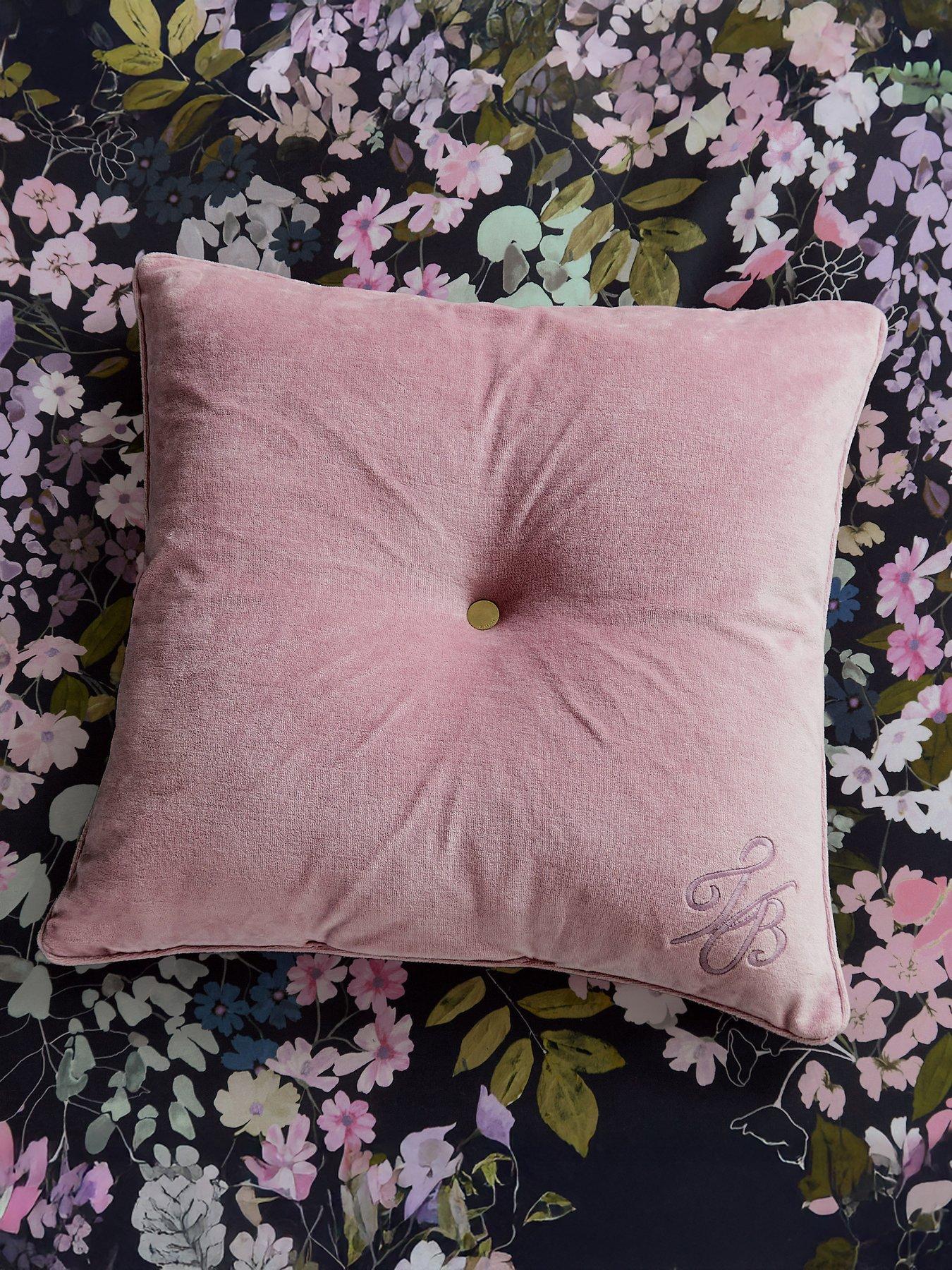 Ted Baker Tb Branded Button Cushion 50X50Cm