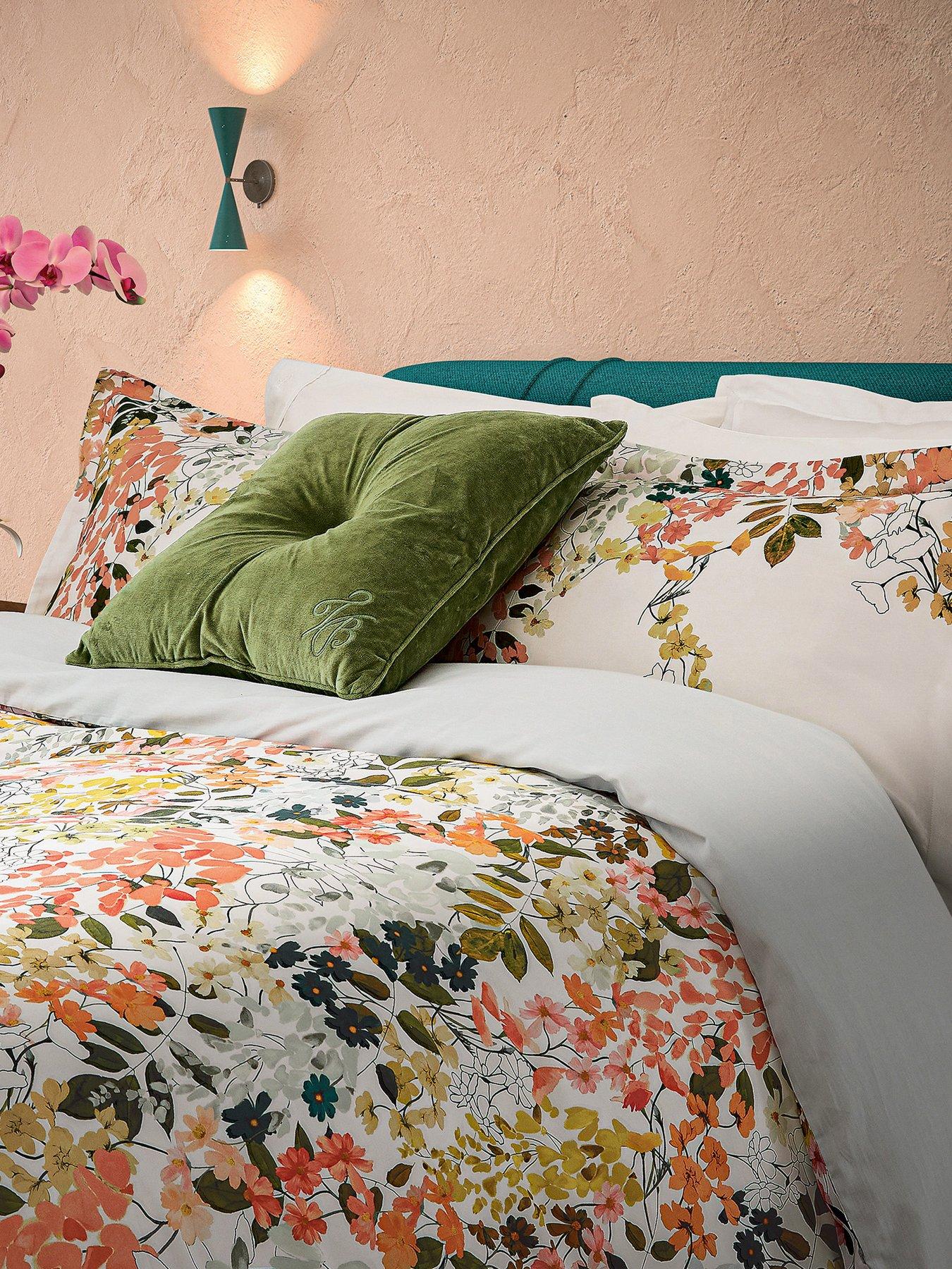Image 3 of 5 of Ted Baker Wisteria Cover Set 100% Cotton Multi