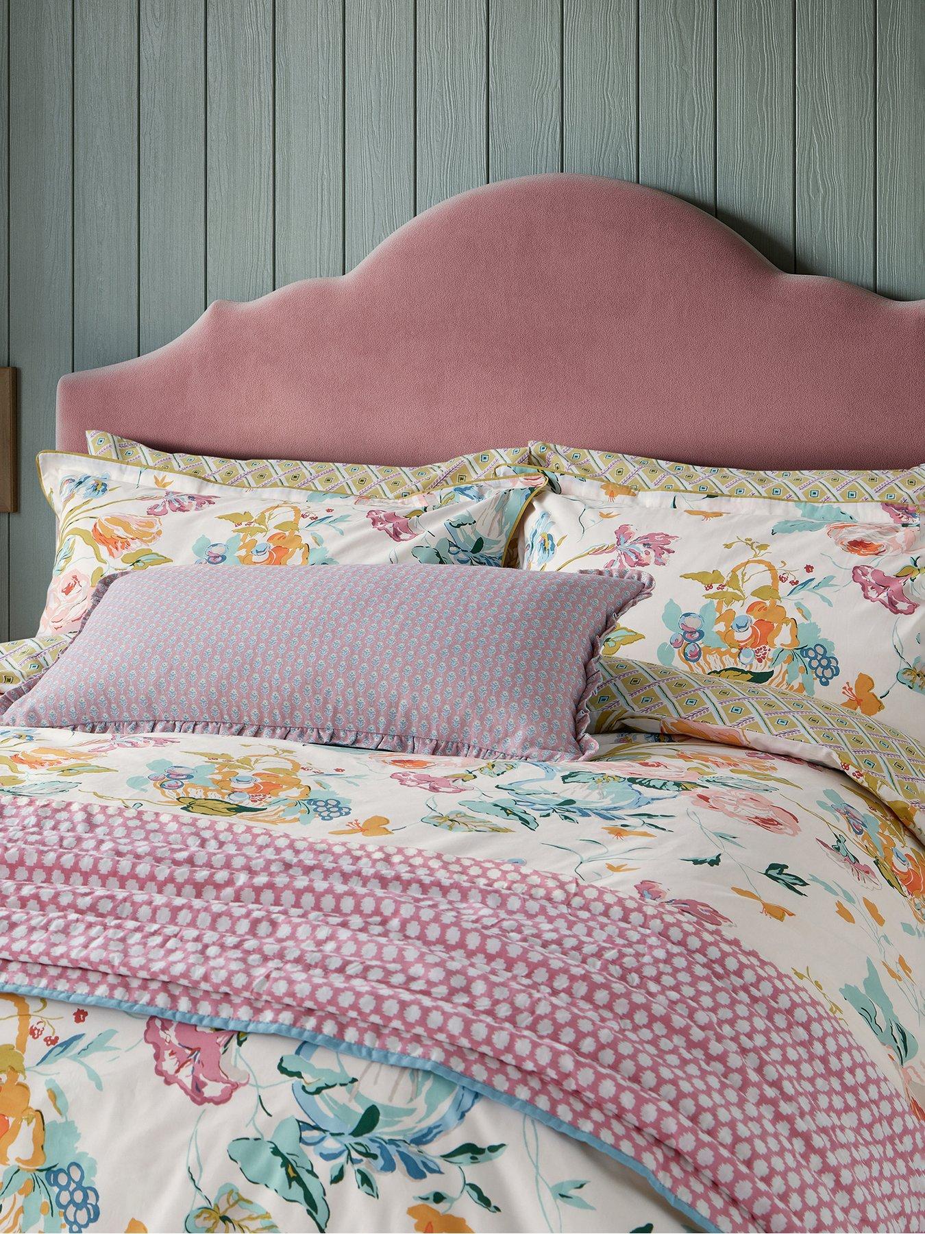  image of land-shore-bloom-cover-set-100-cotton-multi