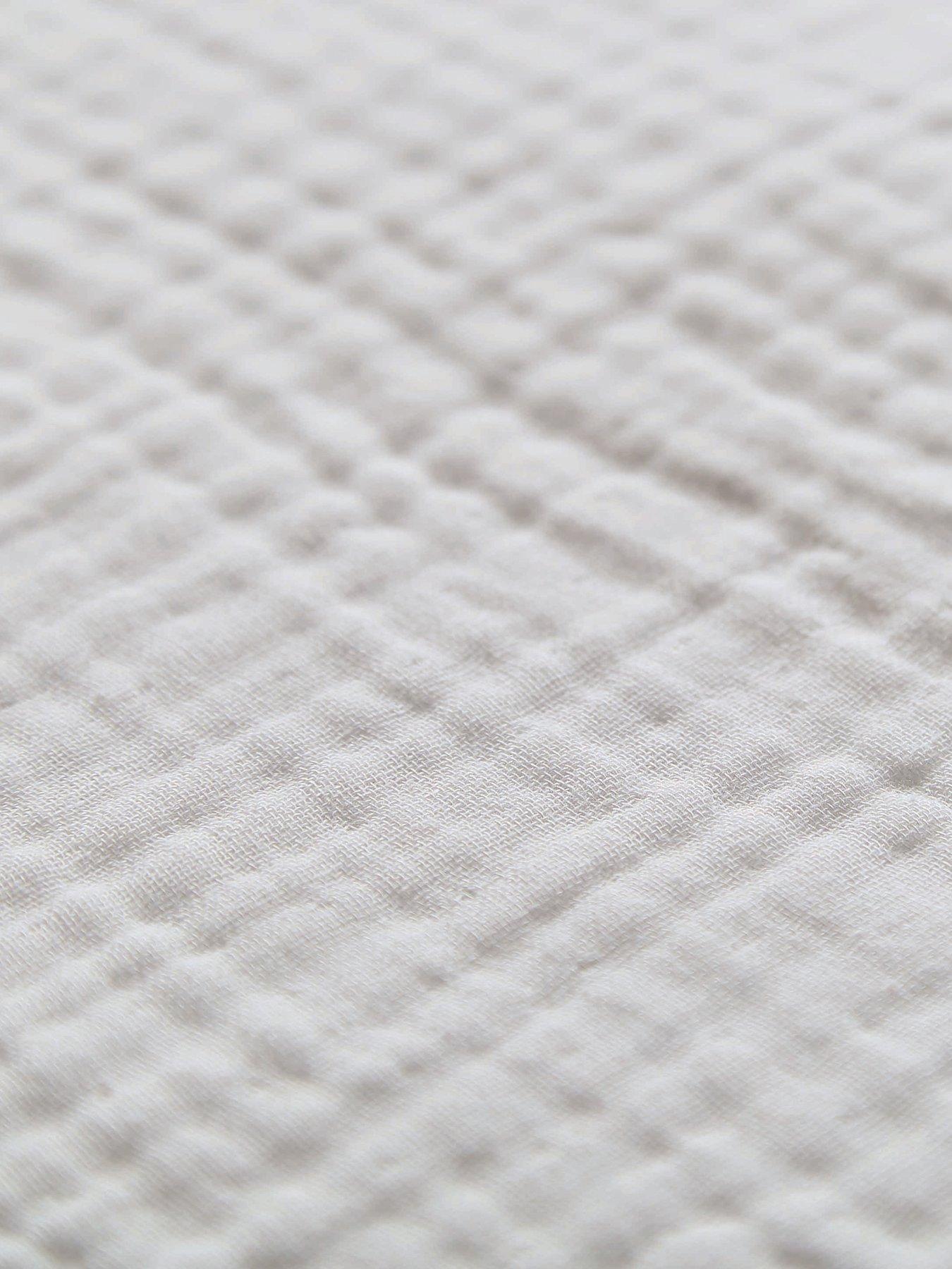 Image 4 of 4 of Helena Springfield Muslin Cover Set 100% Cotton White