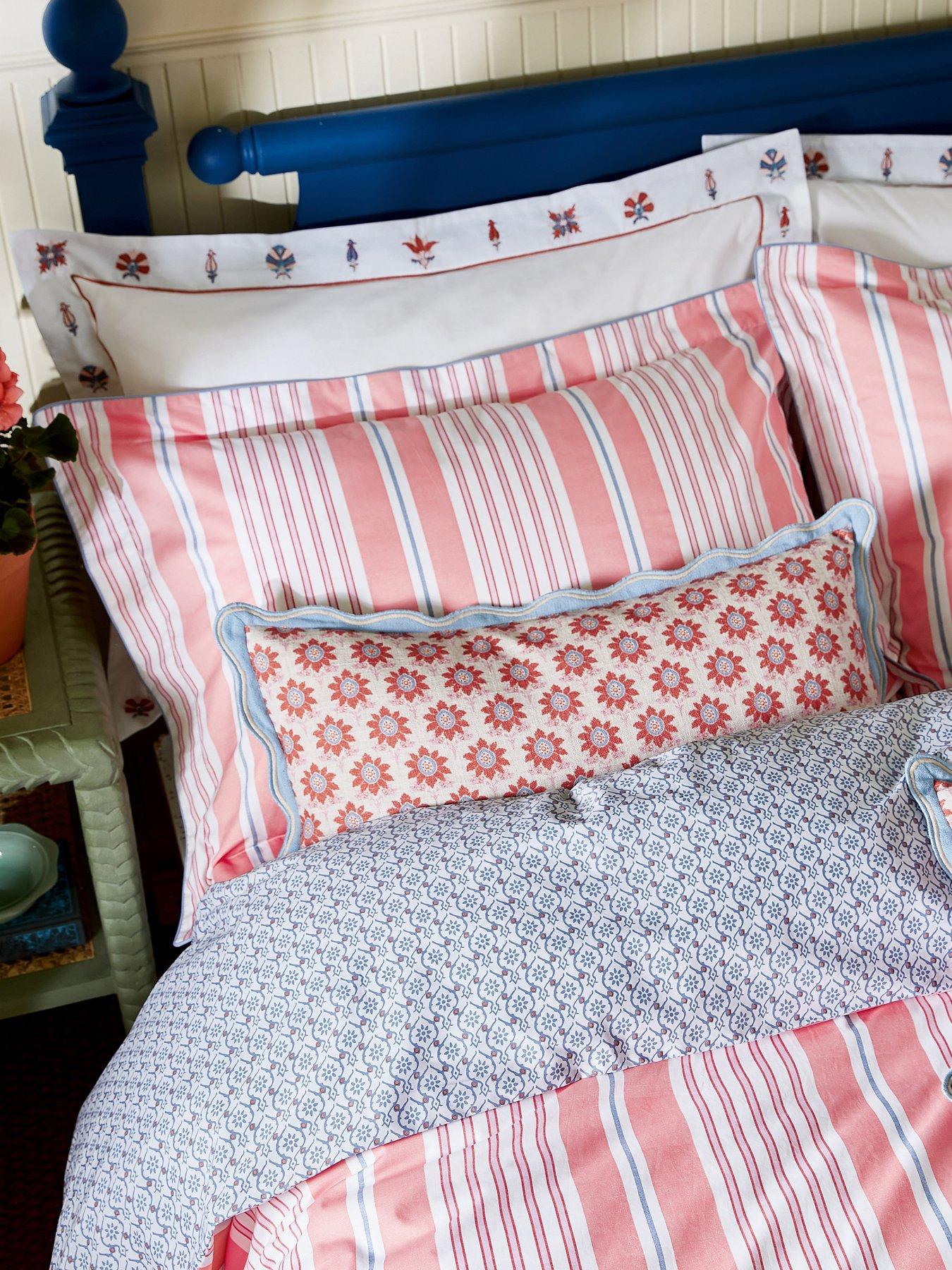 Joules Siesta To Fiesta 100% Cotton Oxford Pillowcase Pairs Multi