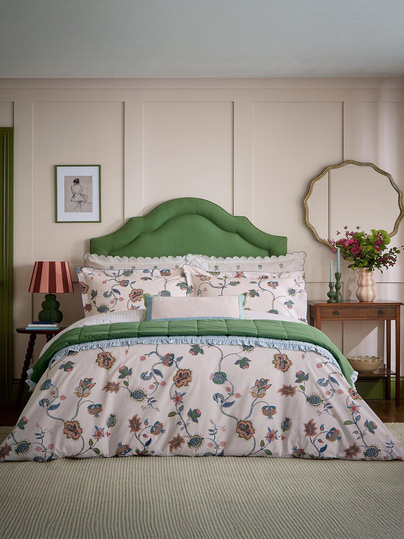 Joules Tree Of Life Cover Set 100% Cotton Multi