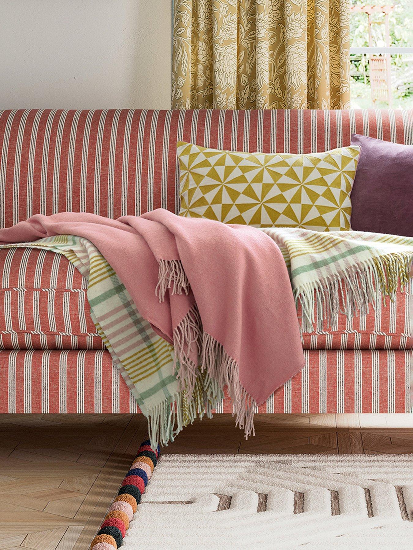 Land & Shore Picnic Check Throw 150X200 (Cm) Multi