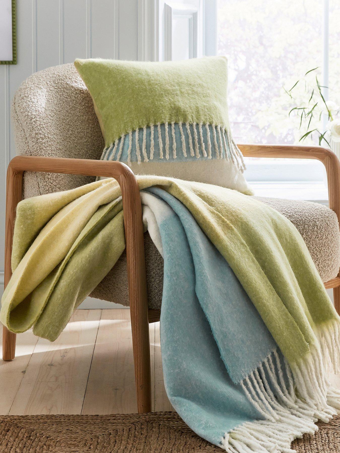 Land & Shore Landscape Cushion 45X45(Cm) Green