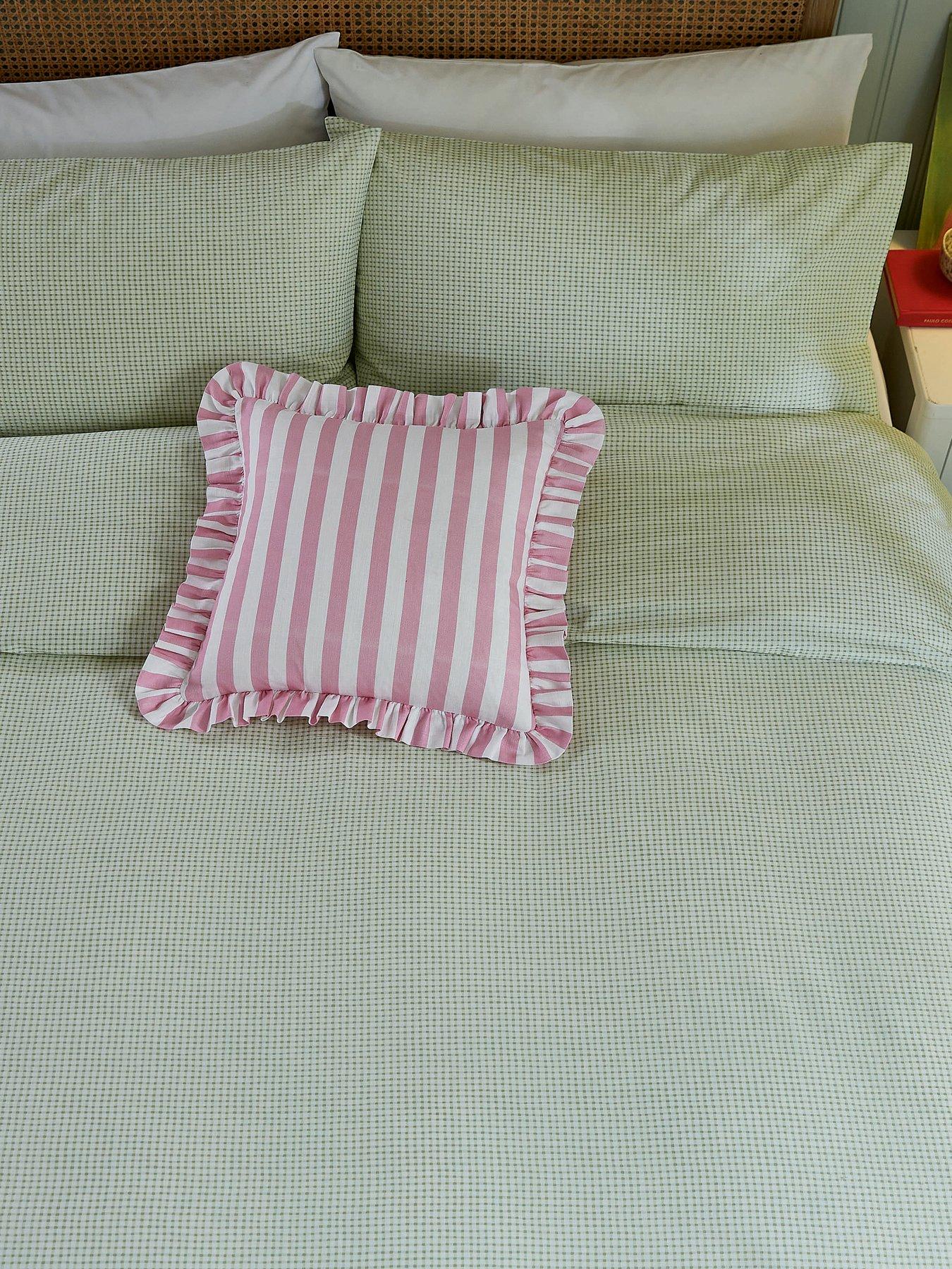  image of helena-springfield-gingham-print-duvet-cover-set