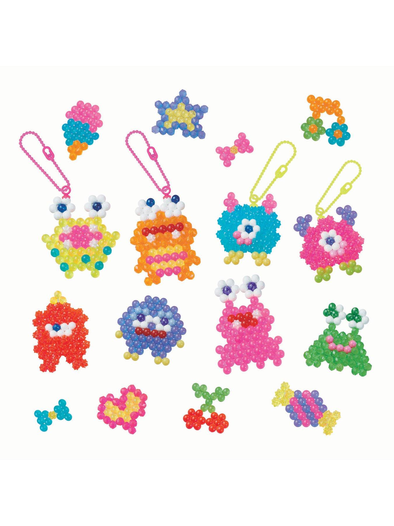  image of aqua-beads-neon-colour-monsters-craft-kit
