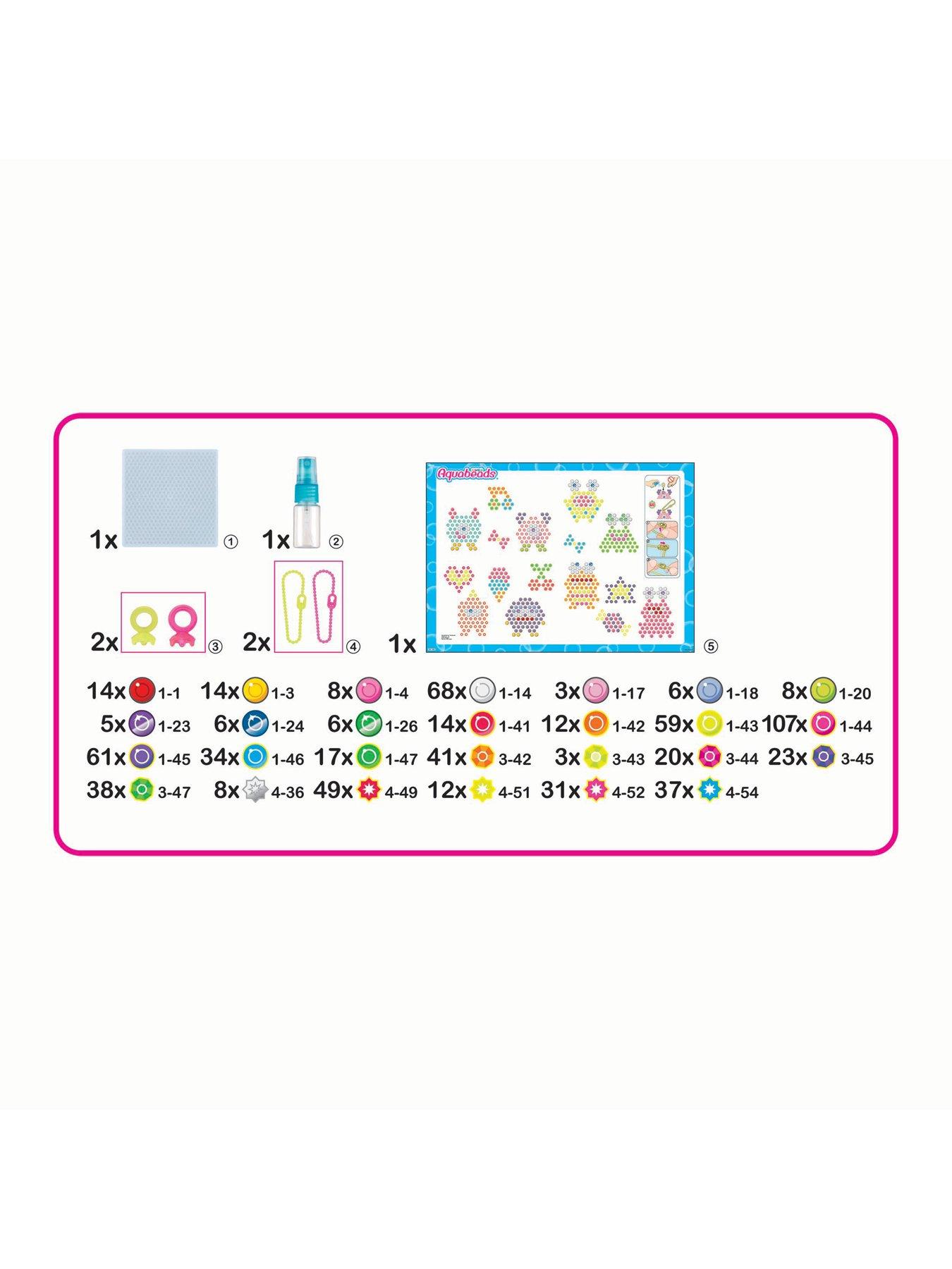  image of aqua-beads-neon-colour-monsters-craft-kit