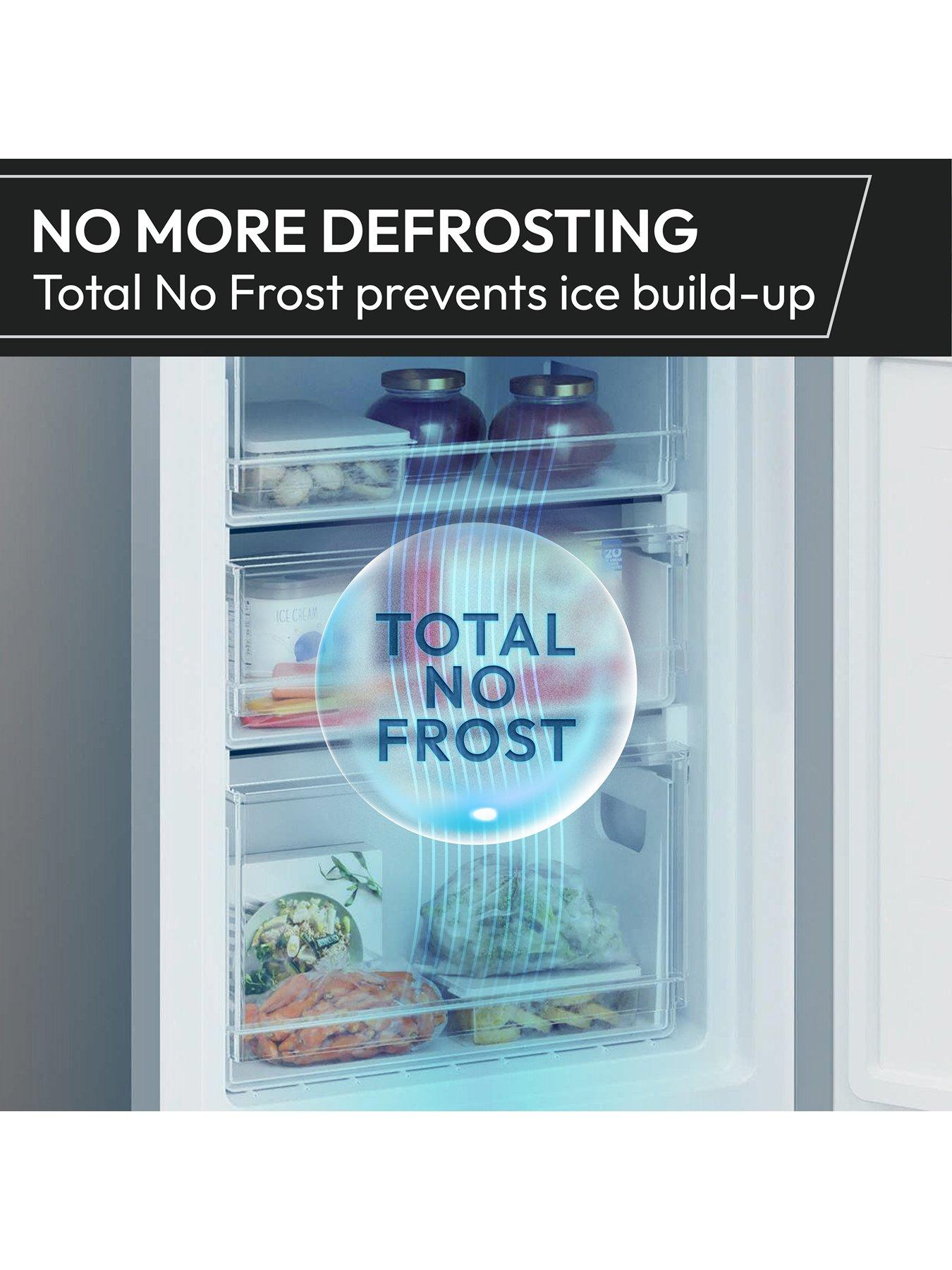  image of hoover-h-fridge-500-maxi-honsq2t918ewbk-non-plumbed-total-no-frost-american-fridge-freezer-black-e-rated