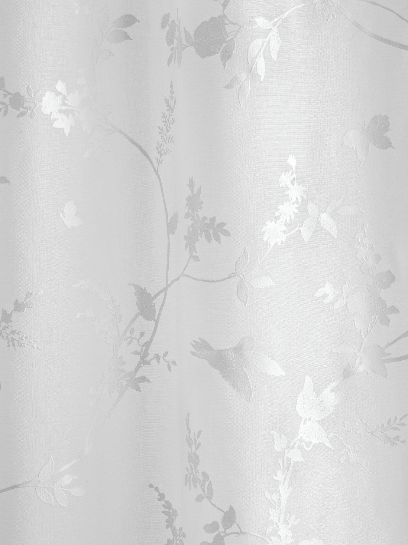 Image 2 of 3 of Dreams & Drapes Darnley Voile Panel In White