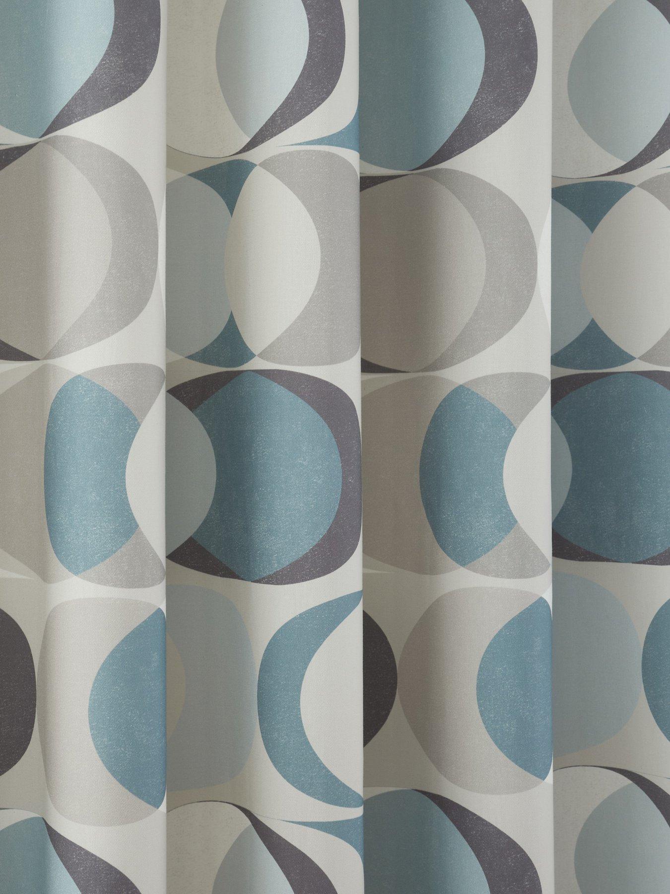  image of fusion-sander-eyelet-curtains-in-duck-egg