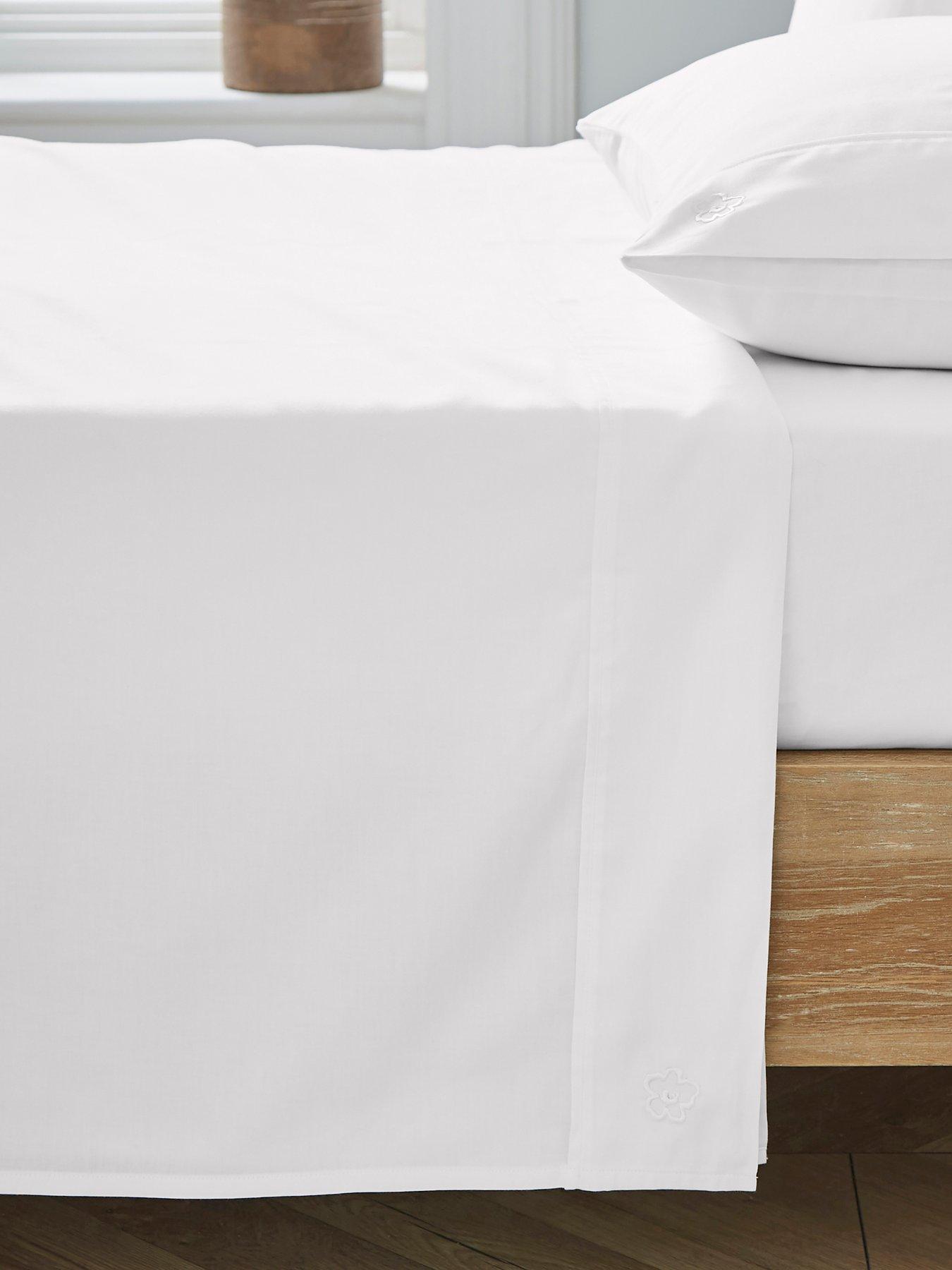 Ted Baker Plain Dye 100% Cotton Flat Sheet