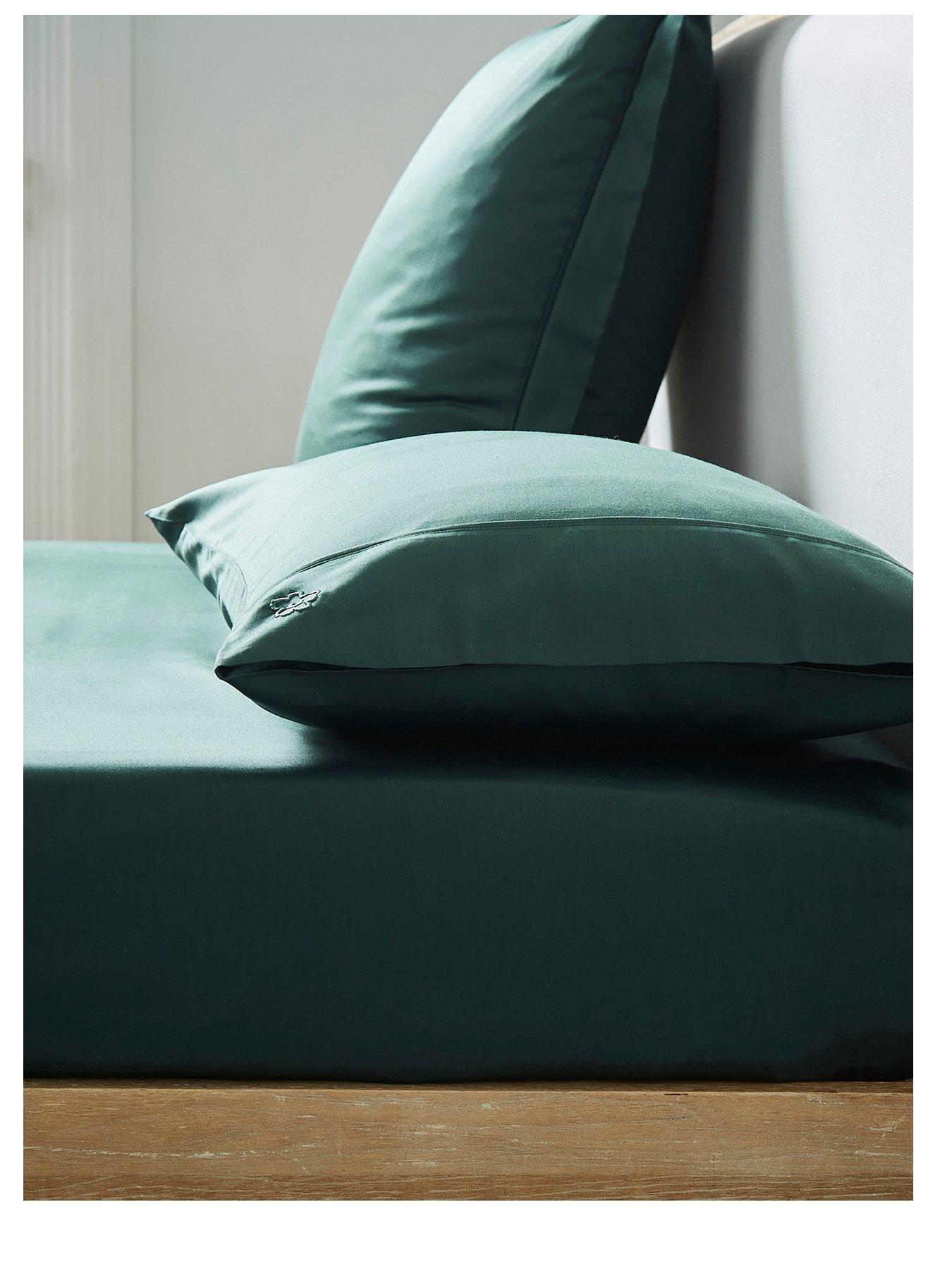 Image 2 of 4 of Ted Baker Ted Baker Plain Dye 100% Cotton Fitted Sheet