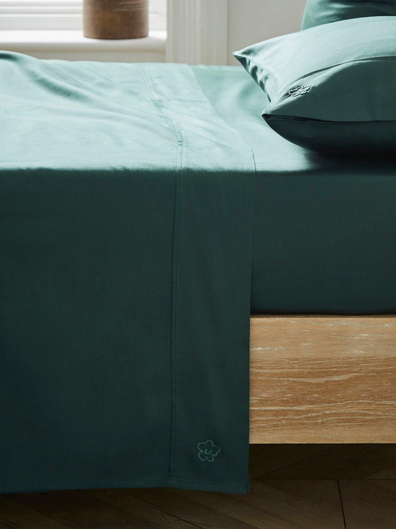 Ted Baker Plain Dye 100% Cotton Flat Sheet