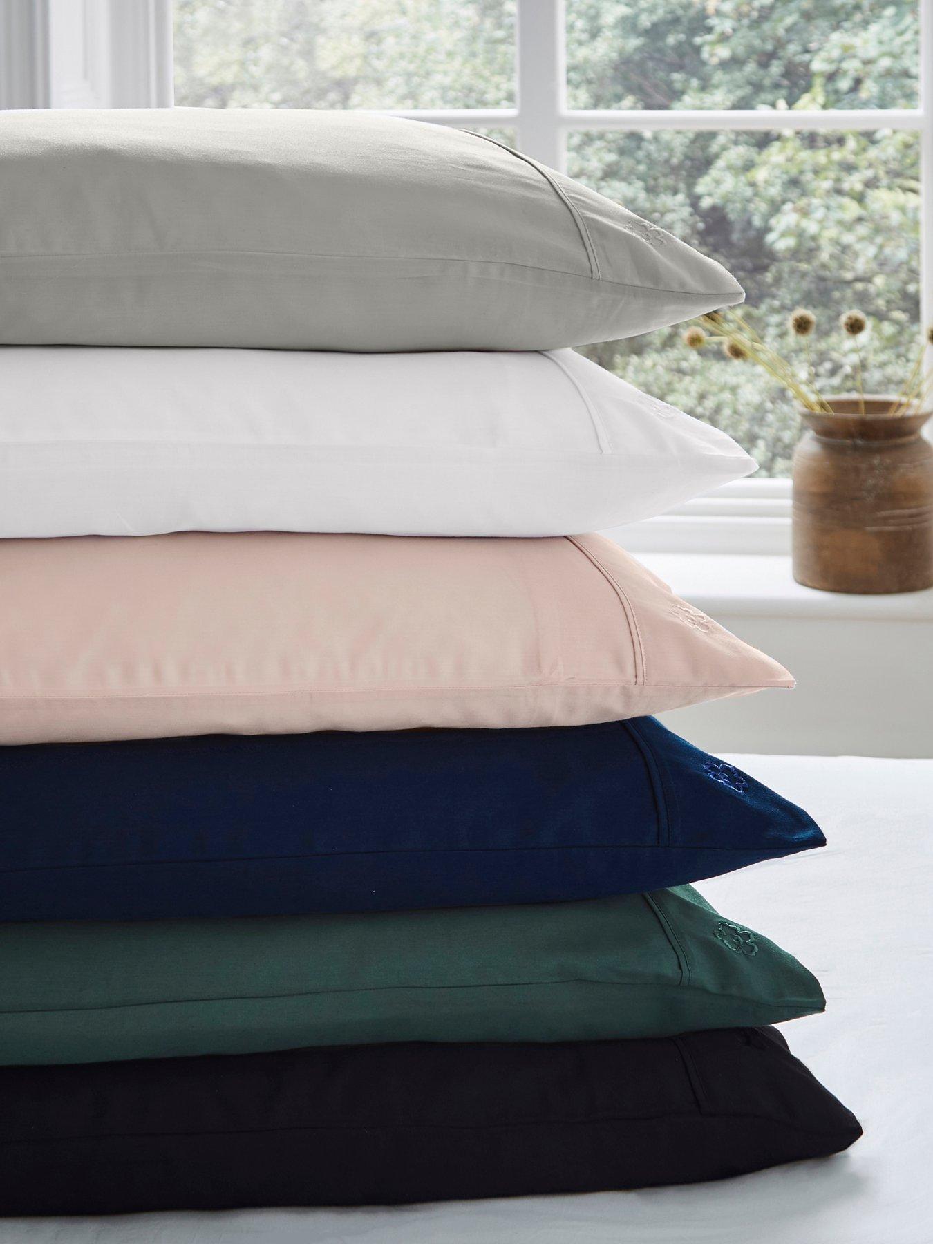 Image 4 of 6 of Ted Baker Plain Dye 100% Cotton Standard Pillow Case