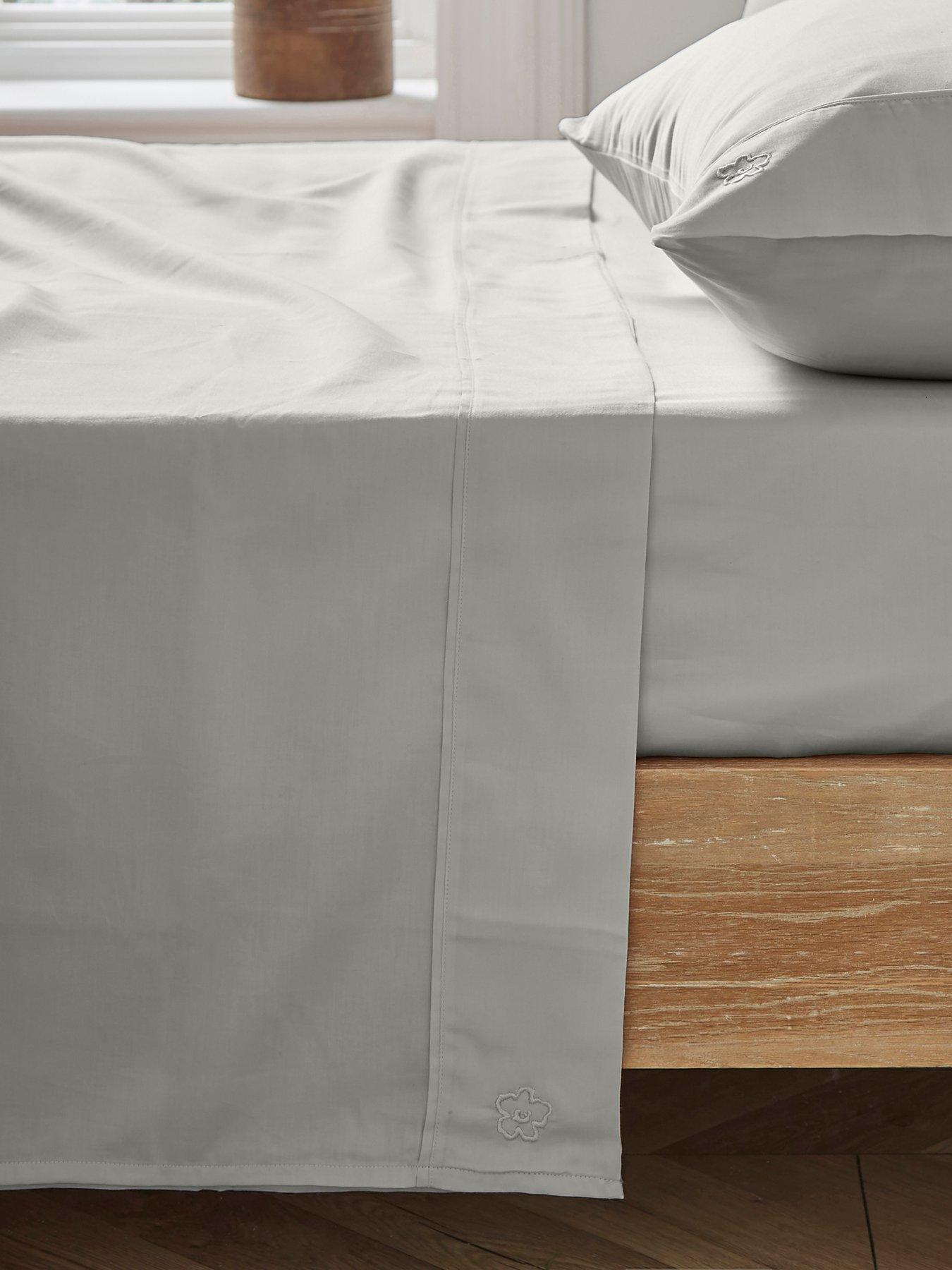 Ted Baker Plain Dye 100% Cotton Flat Sheet