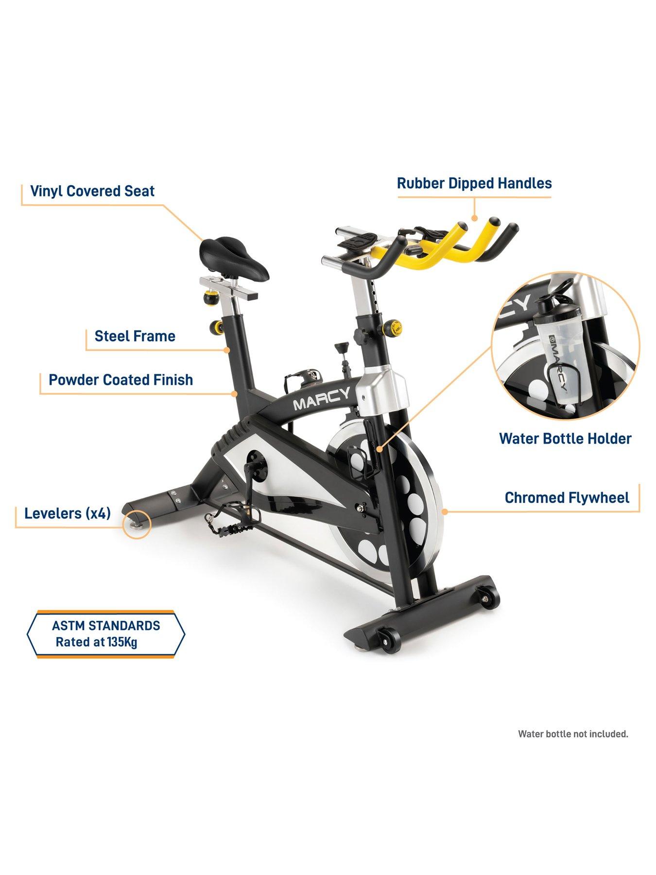  image of marcy-7038-upright-premium-studio-bike
