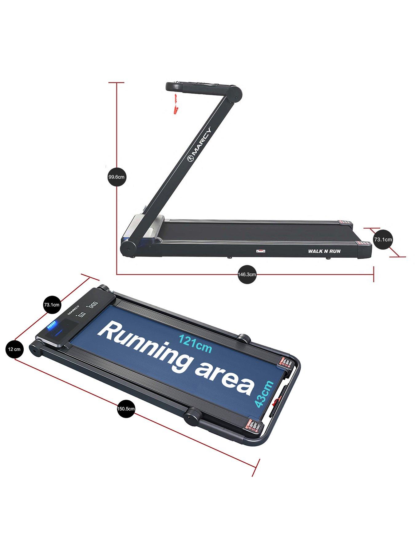 Image 2 of 8 of Marcy Walk N Run Walking Pad Treadmill