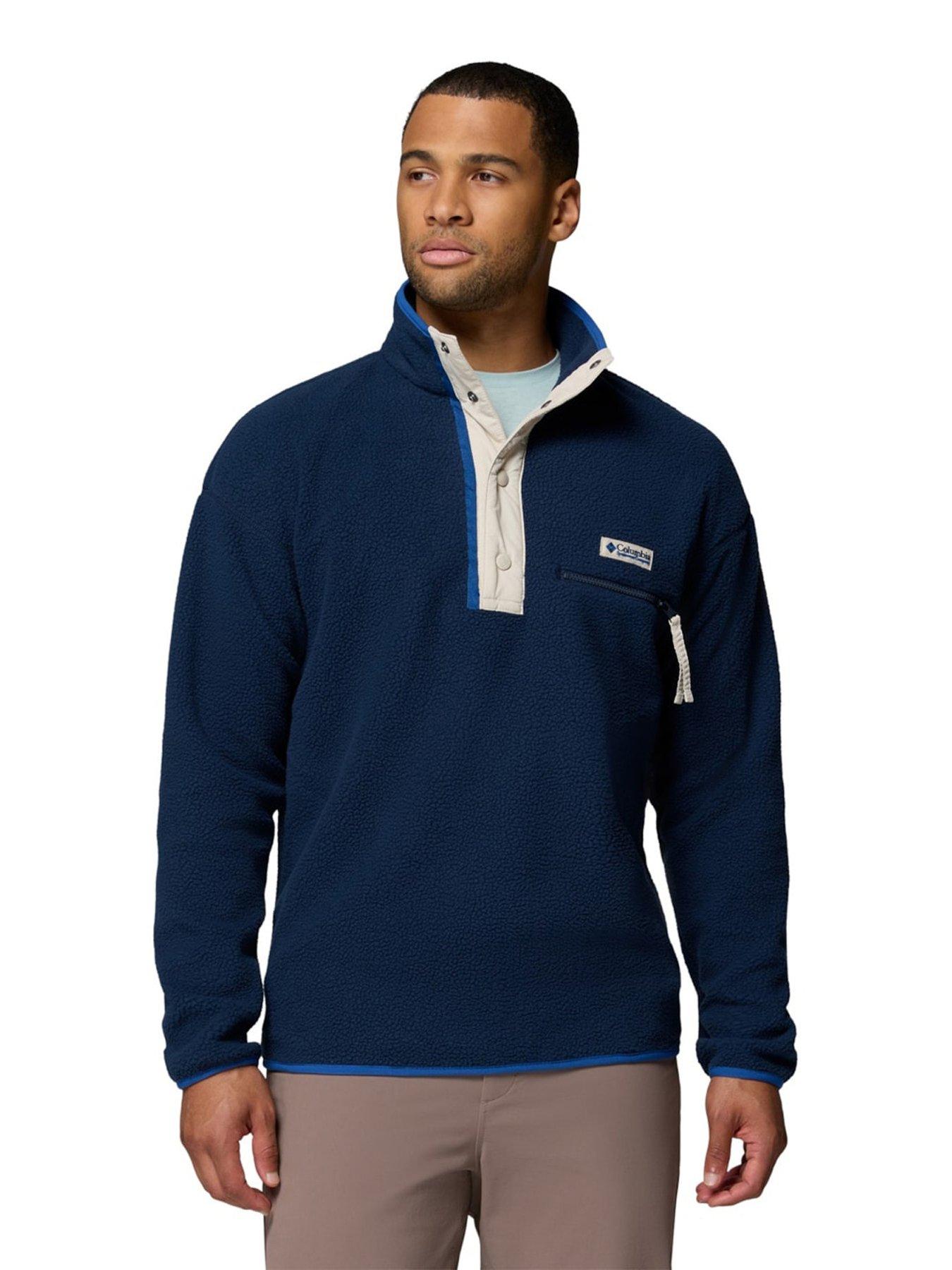 Helly Hansen Mens Helvetia Half Snap Feele - Navy