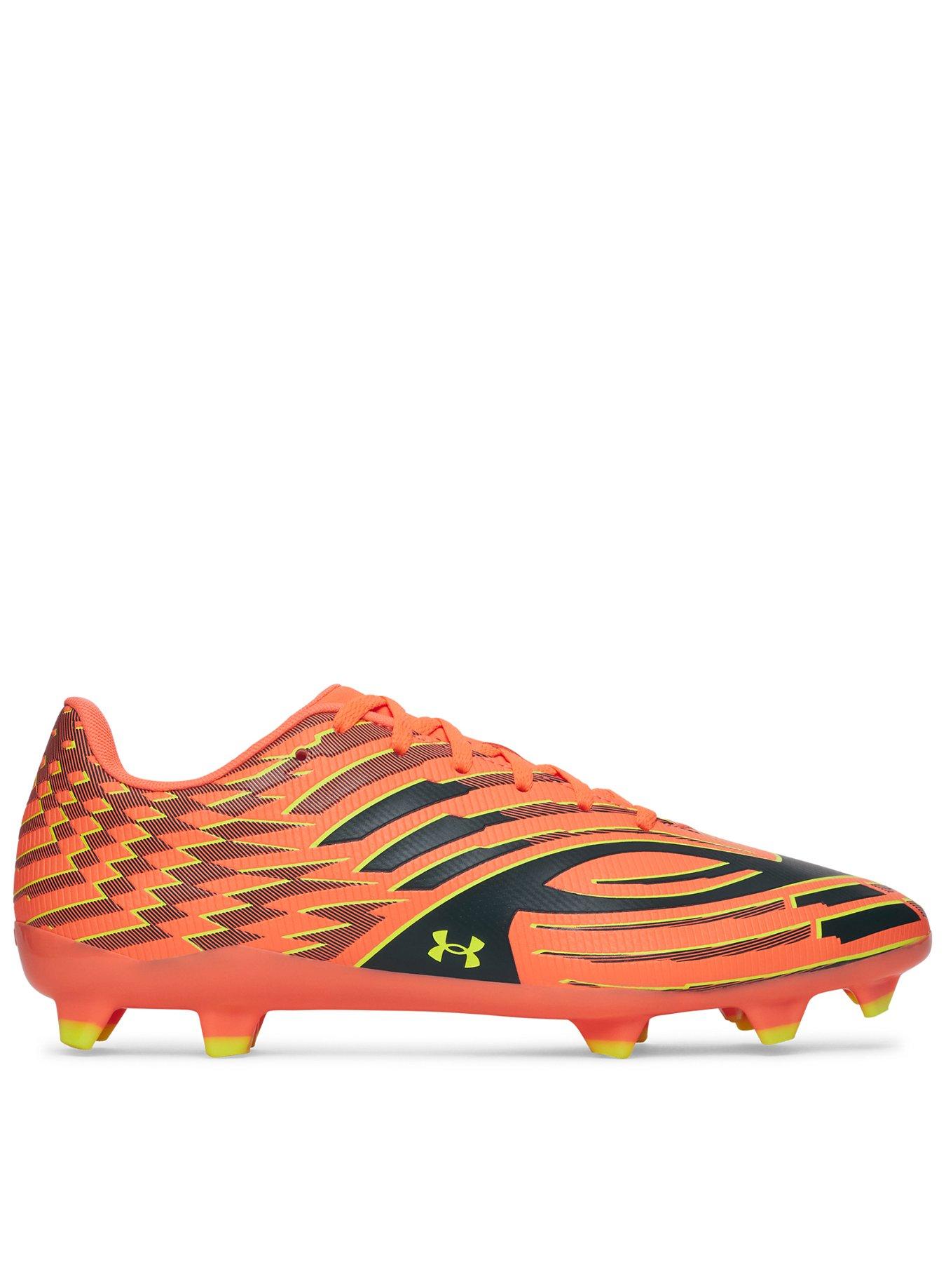 UNDER ARMOUR Mens Shadow Select Football Boots - Electric Tangerine