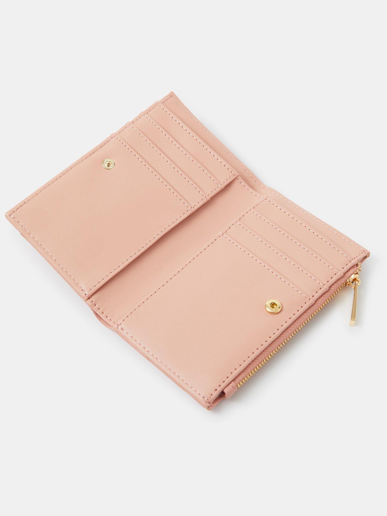 Image 3 of 3 of Accessorize Slimline Zip Purse - Pink