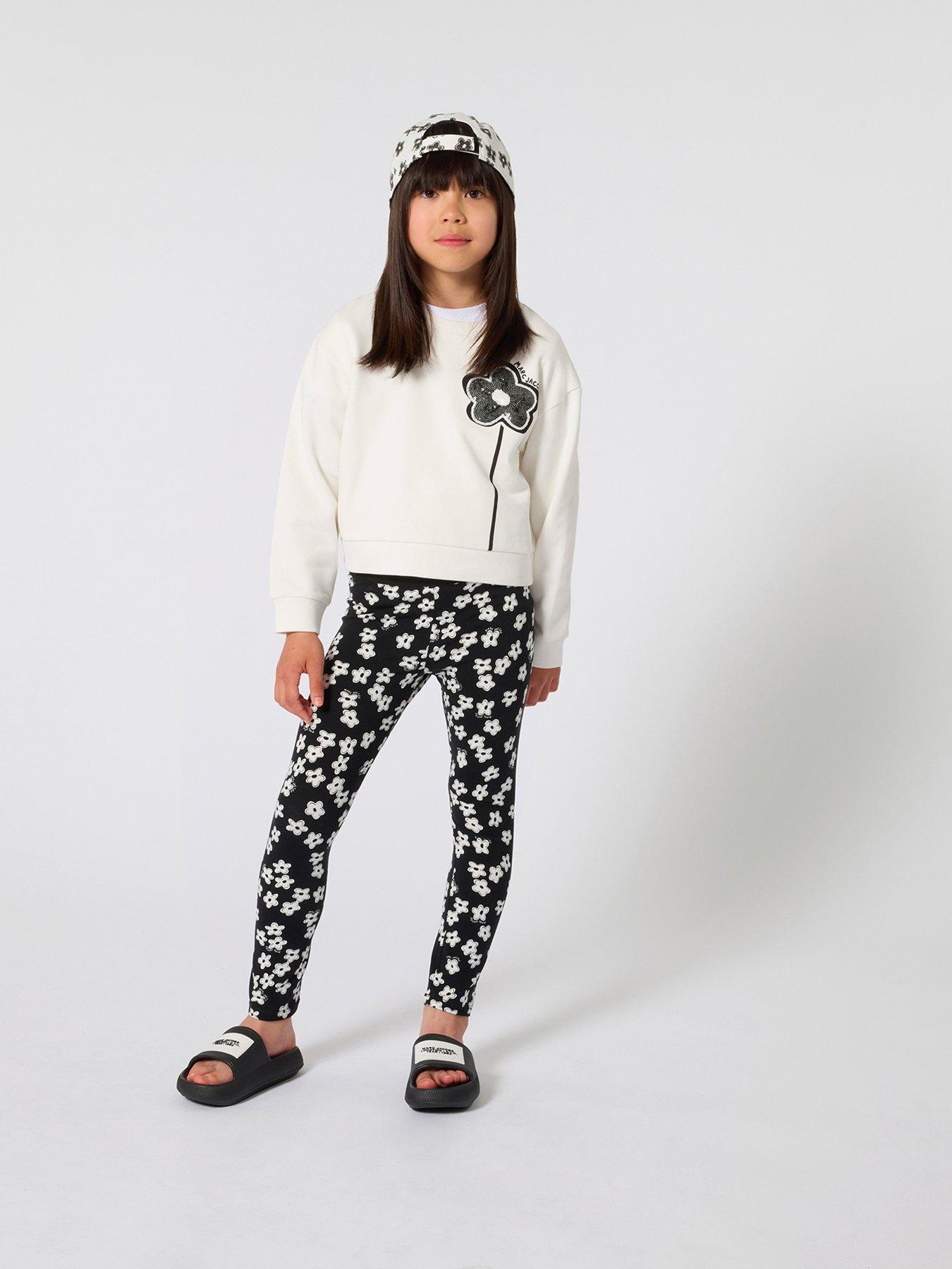 MARC JACOBS Girls Daisy Sweatshirt - White