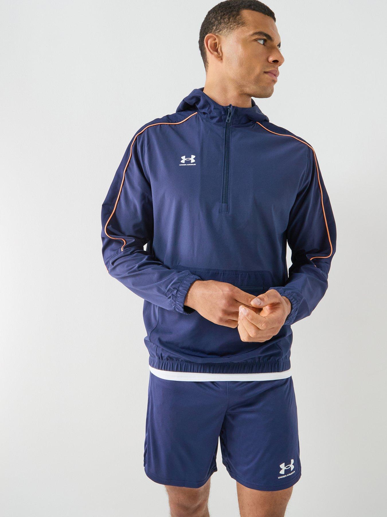 UNDER ARMOUR Mens Football Challenger Jacket - Navy
