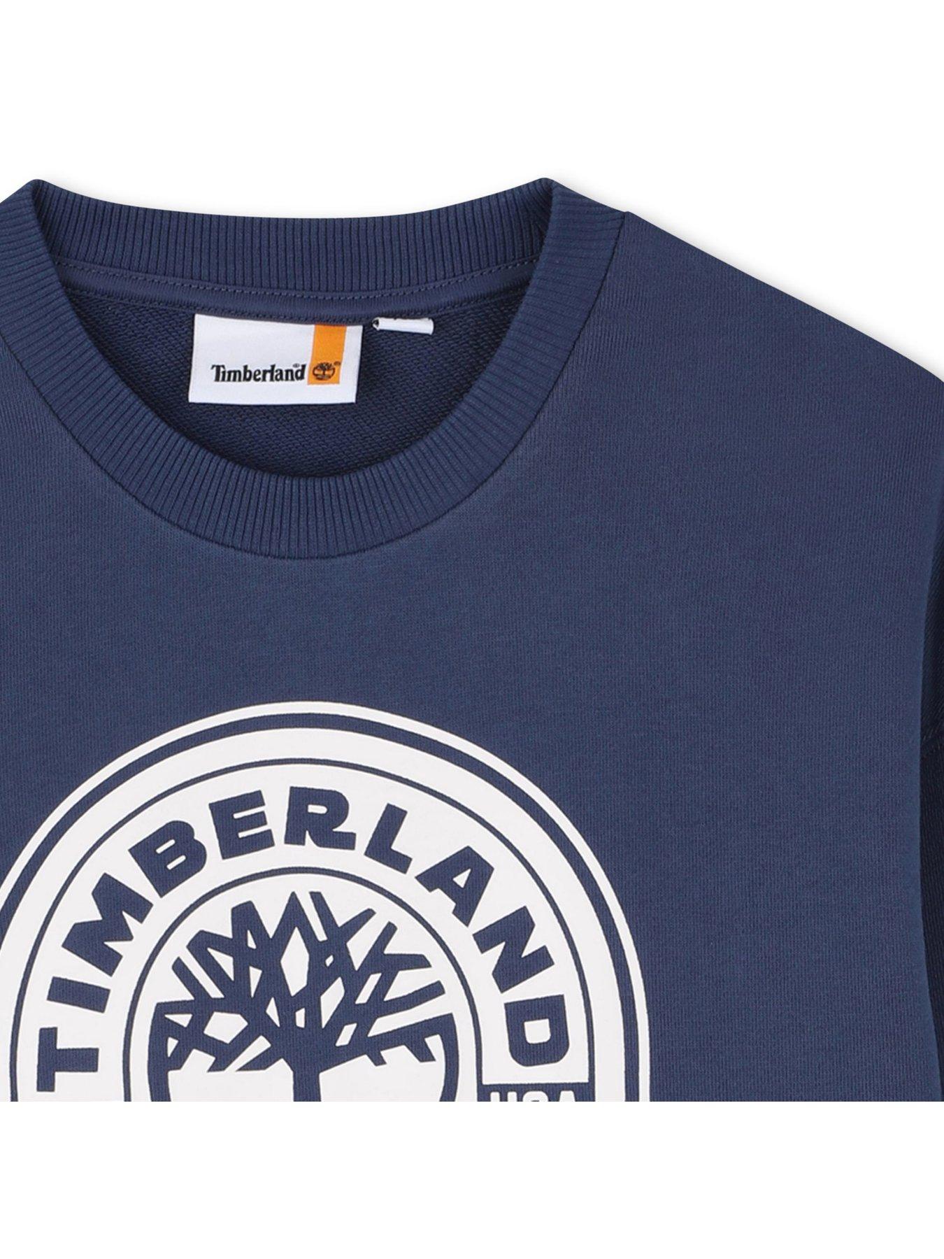  image of timberland-boys-sweatshirt-blue