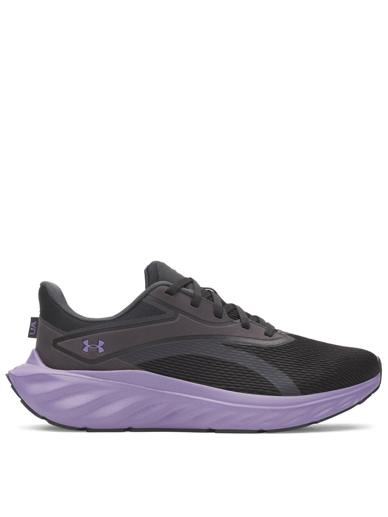 UNDER ARMOUR Womens Running Ascend Trainers - Black