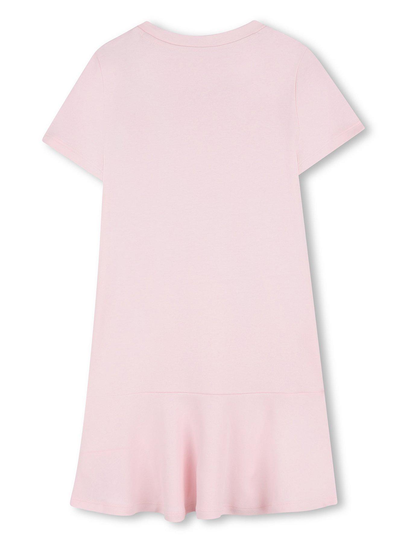 Image 2 of 3 of MARC JACOBS Girls Snapshot Bag Dress - Pink