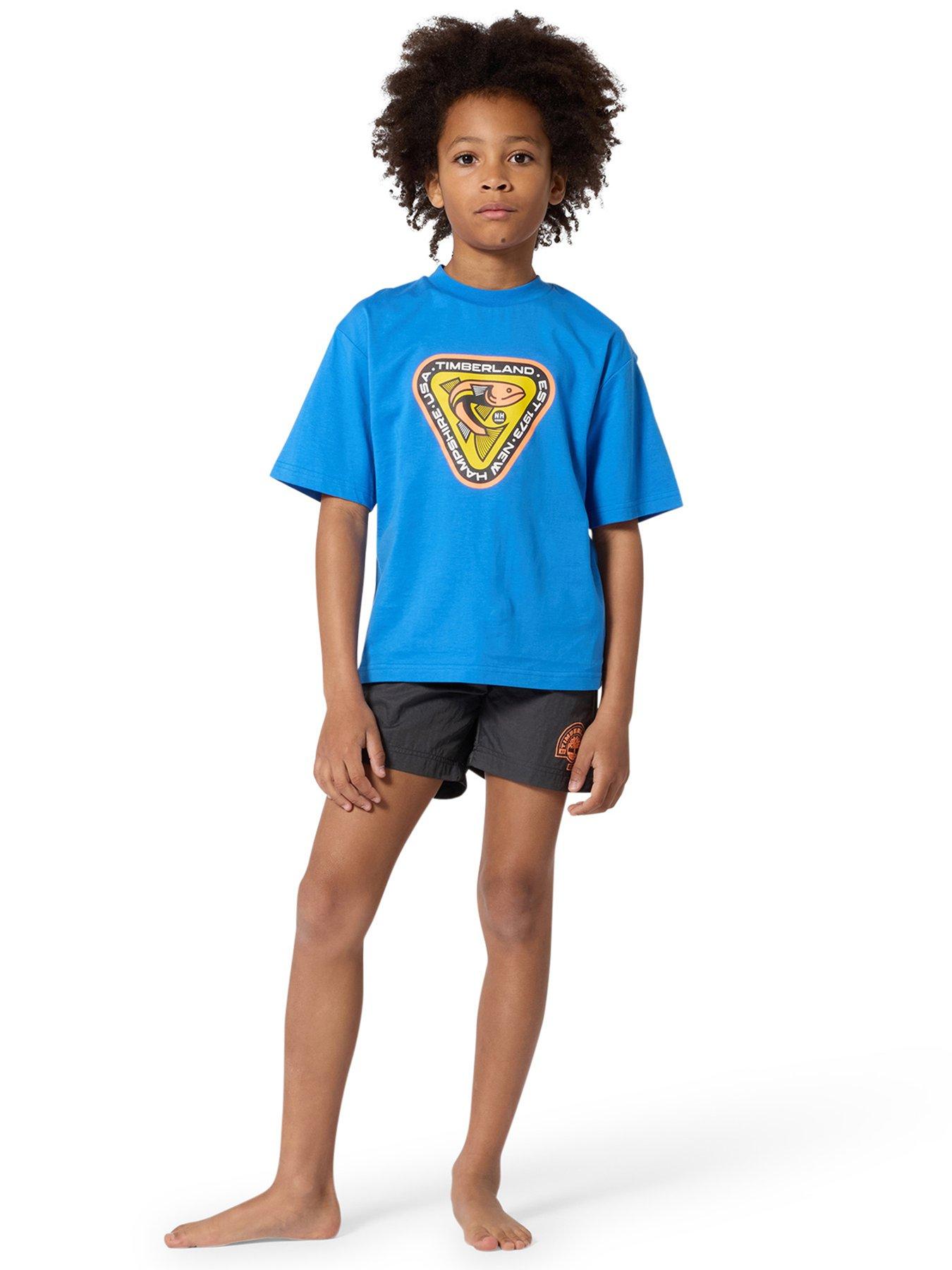Timberland Boys Swim Shorts - Dark Grey